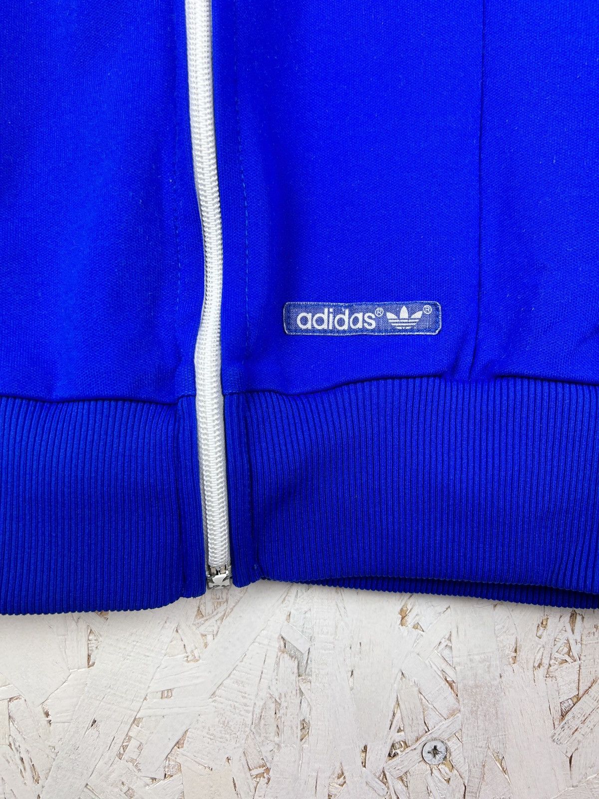 Adidas 80s Adidas Made In West Germany Tracksuit Jacket In Blue Size US M / EU 48-50 / 2 - 2 Thumbnail