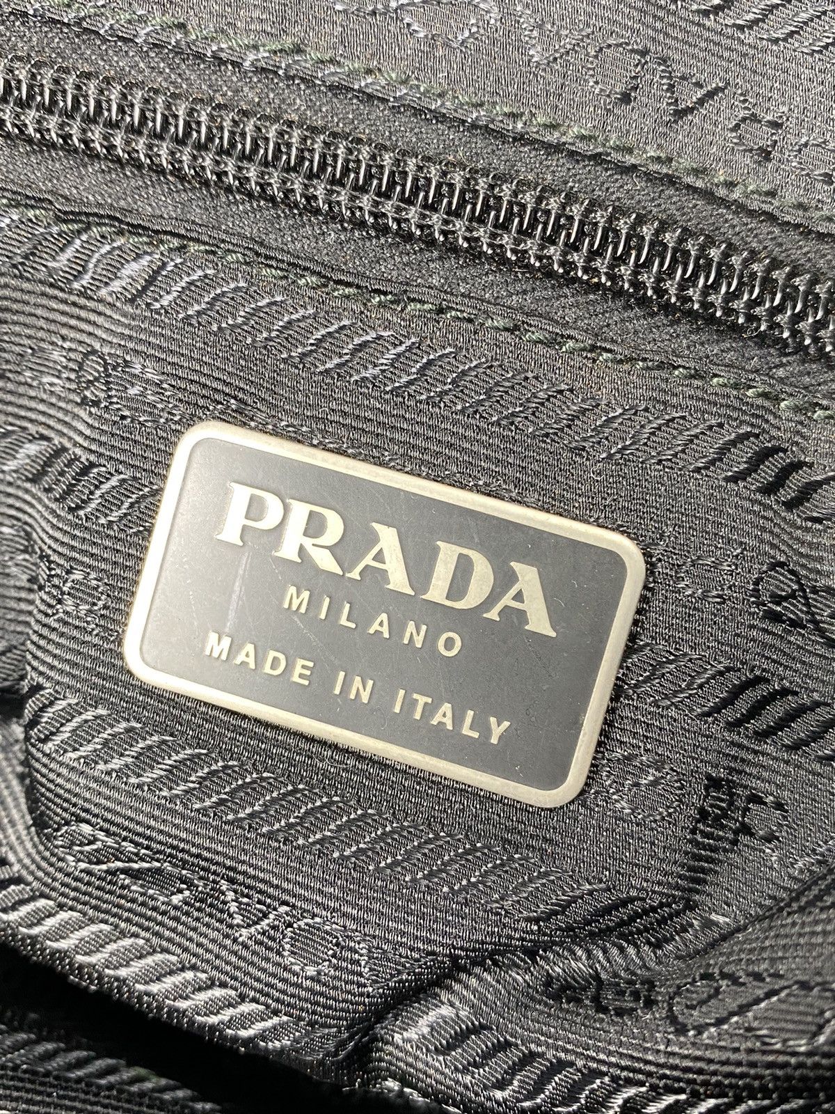 Prada Prada Tessuto Nero Nylon Shoulder Bag Size ONE SIZE - 9 Thumbnail