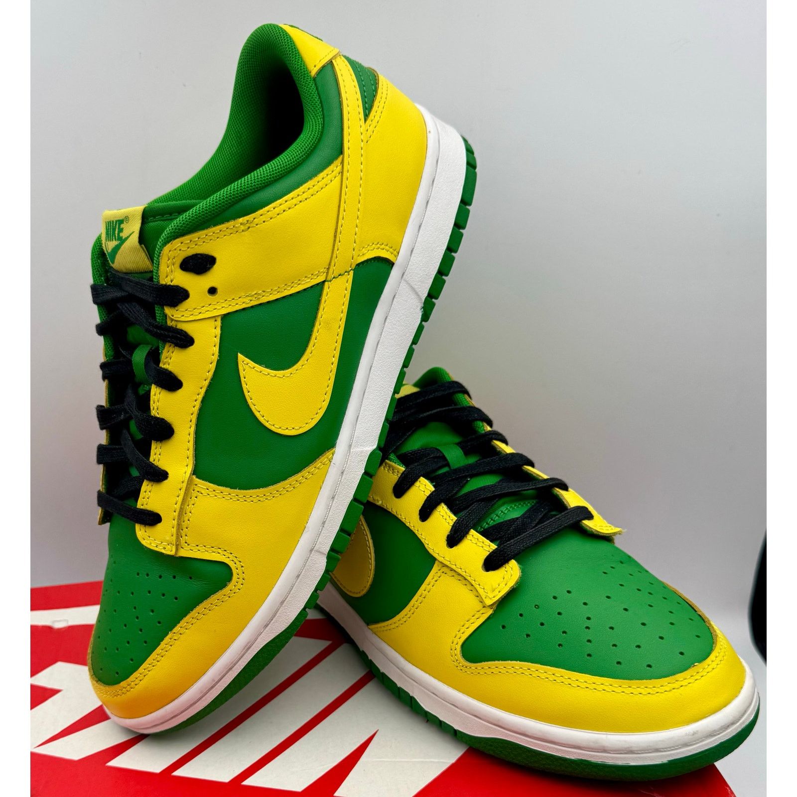 Nike Nike Dunk Low Men's Retro "Reverse Brazil" Sz 10 DV0833-300 Size US 10 / EU 43 - 5 Thumbnail