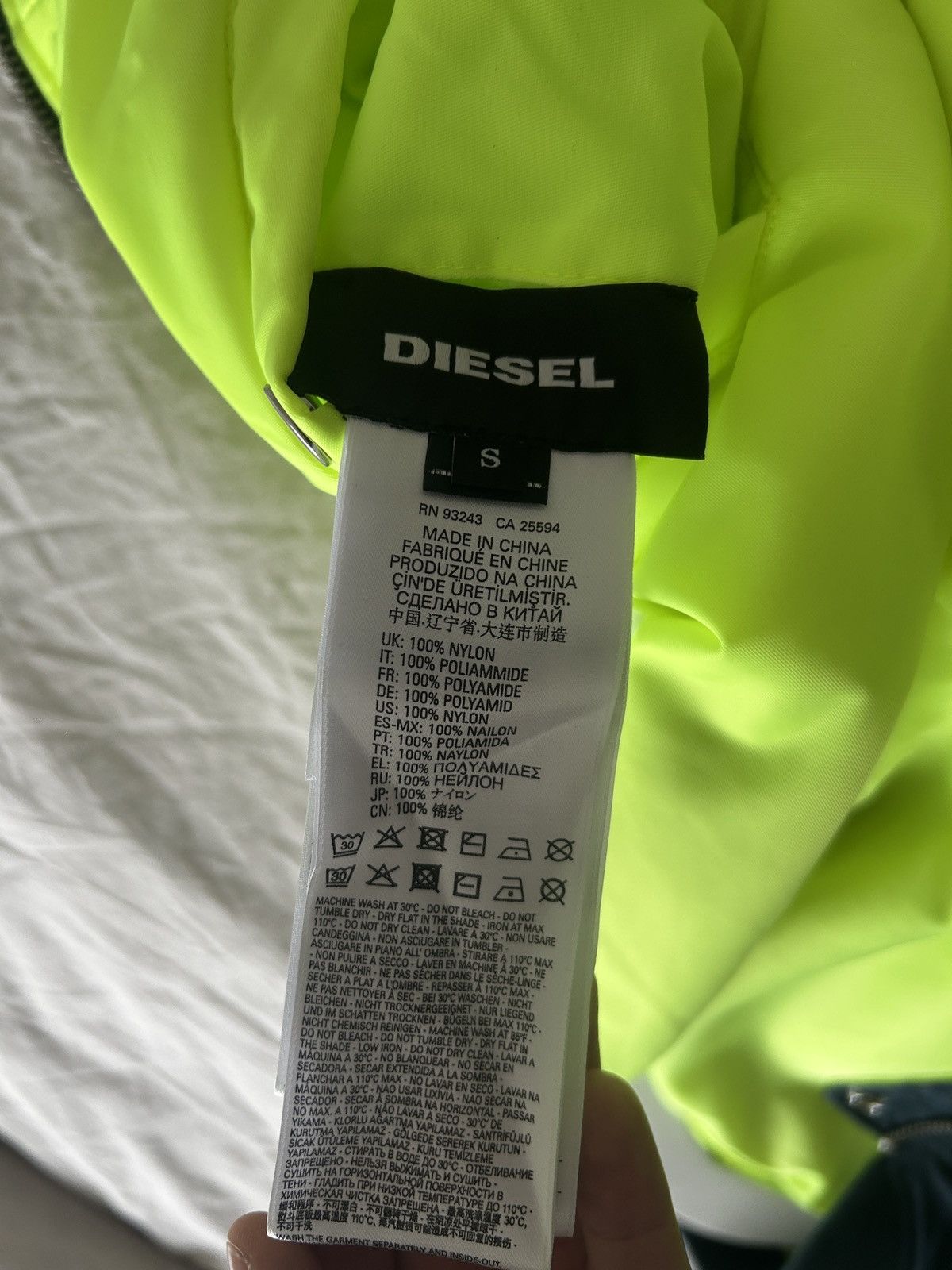 Diesel Diesel Bomber Jacket reversible Size US S / EU 44-46 / 1 - 9 Thumbnail