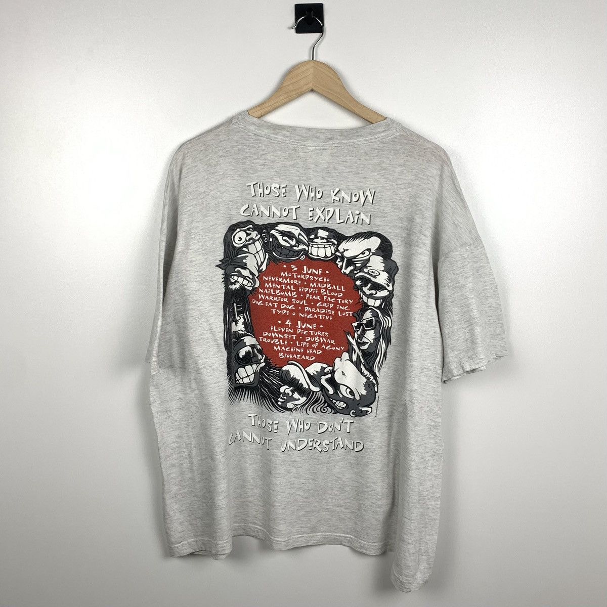 Band Tees Vintage Dynamo Open Air Rock Band Tour Tee 1995 Size US XL / EU 56 / 4 - 1 Thumbnail