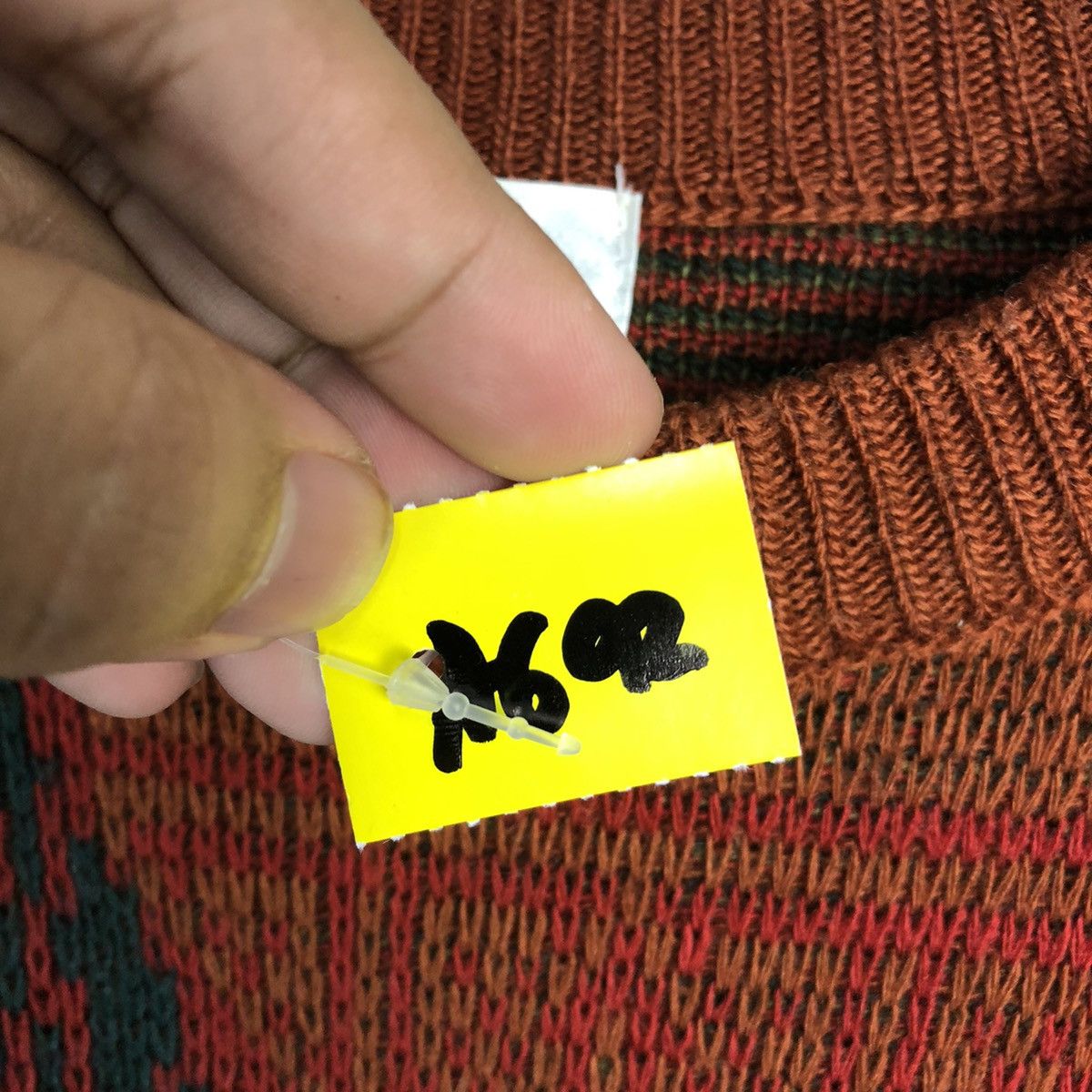 Homespun Knitwear Catax Orange art vintage japan sweatshirt Knitwear #A692 Size US M / EU 48-50 / 2 - 10 Thumbnail