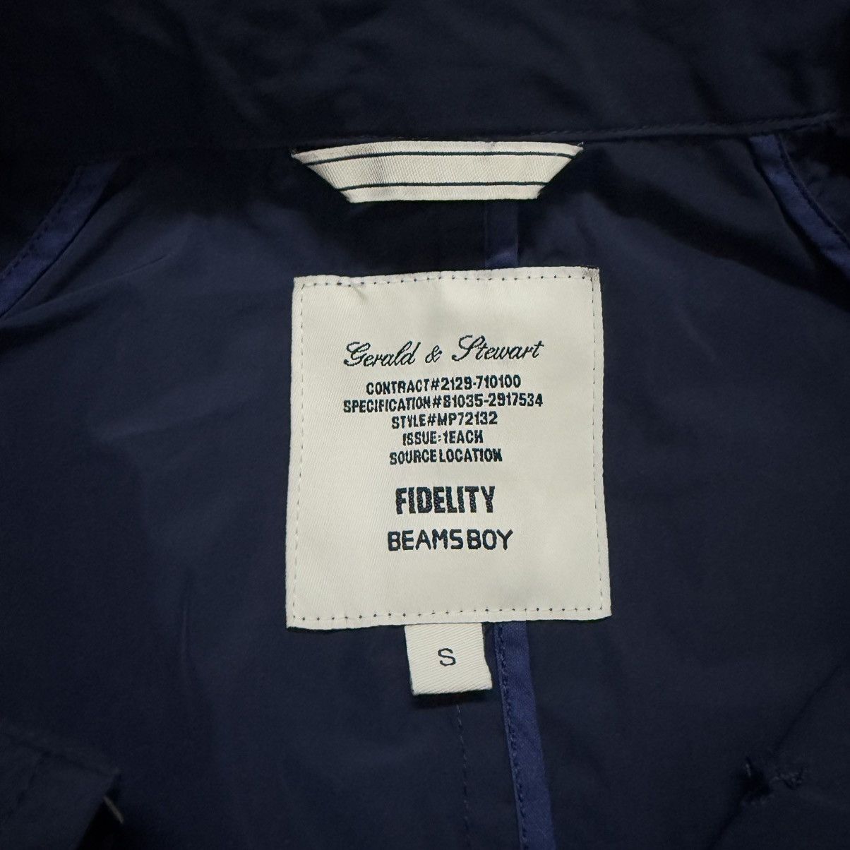 Beams Japan BeamsBoy X Fidelity Jacket Size US S / EU 44-46 / 1 - 7 Thumbnail