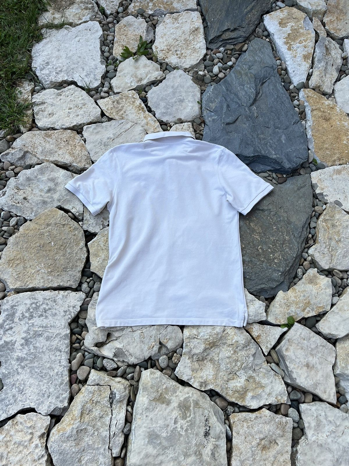 Designer × Sandro Sandro Paris cross chest logo flower aesthetic polo tee Size US M / EU 48-50 / 2 - 18 Thumbnail