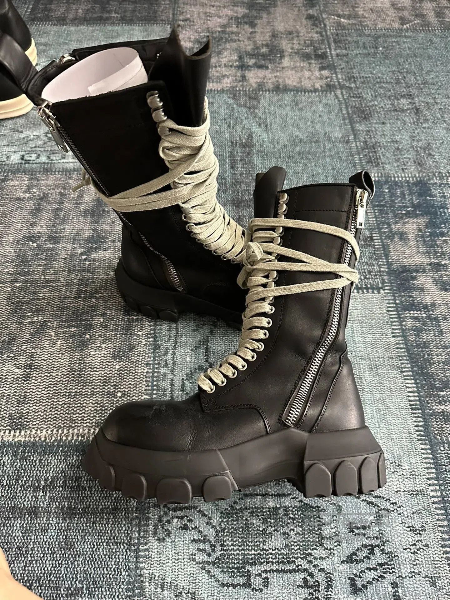 Rick Owens Rick Owens Octopus Strap Military Boots. Size US 6 / IT 36 - 3 Thumbnail