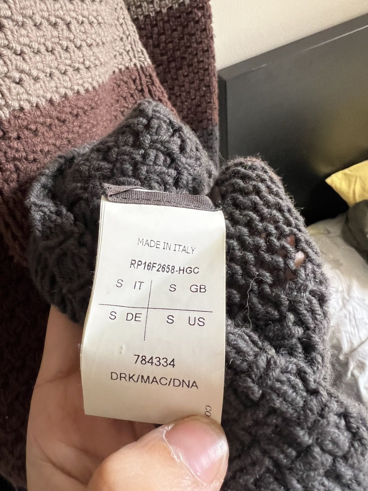 Rick Owens Rick Owens Mastodon FW/16 Knit Size US S / EU 44-46 / 1 - 4 Thumbnail