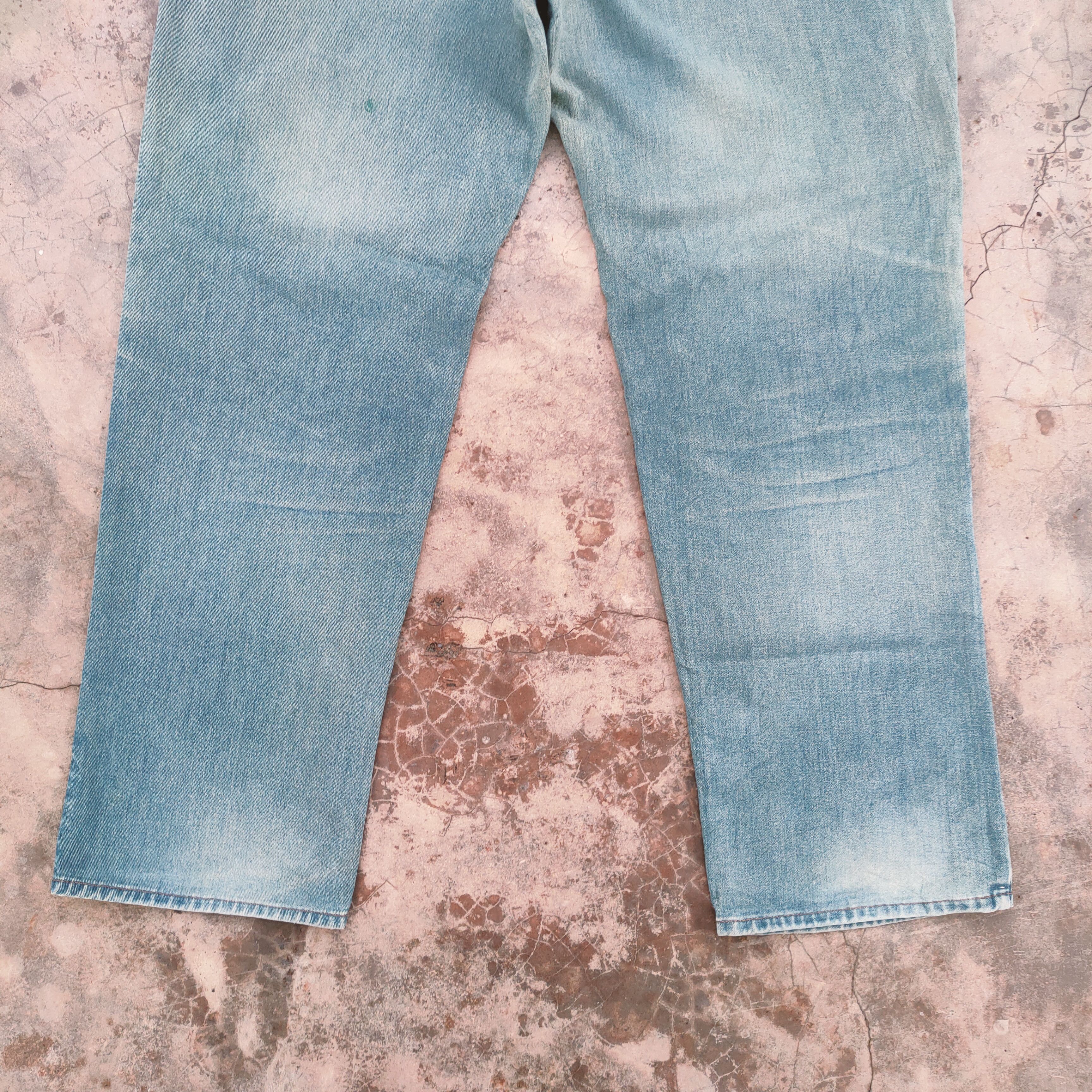 Japanese Brand VINTAGE JAPANESE RUSTY FADED RIPPED JEANS DENIM PANTS Size US 44 / EU 60 - 10 Thumbnail