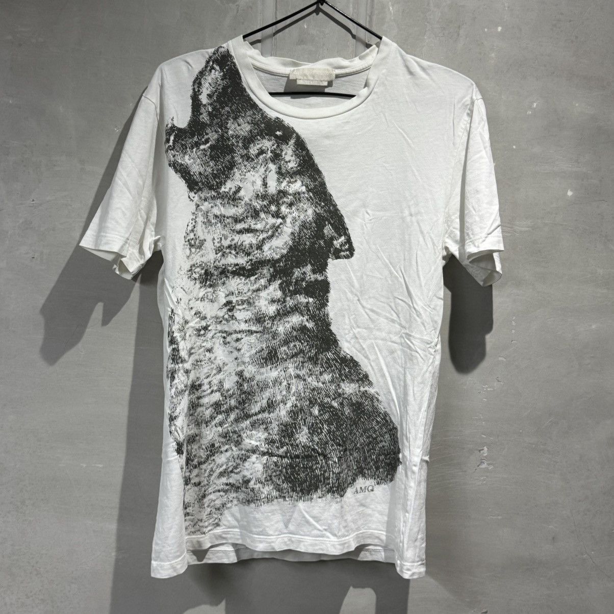 Alexander McQueen 2008 VINTAGE ALEXANDER MCQUEEN WOLF TSHIRT Size US S / EU 44-46 / 1 - 1 Thumbnail