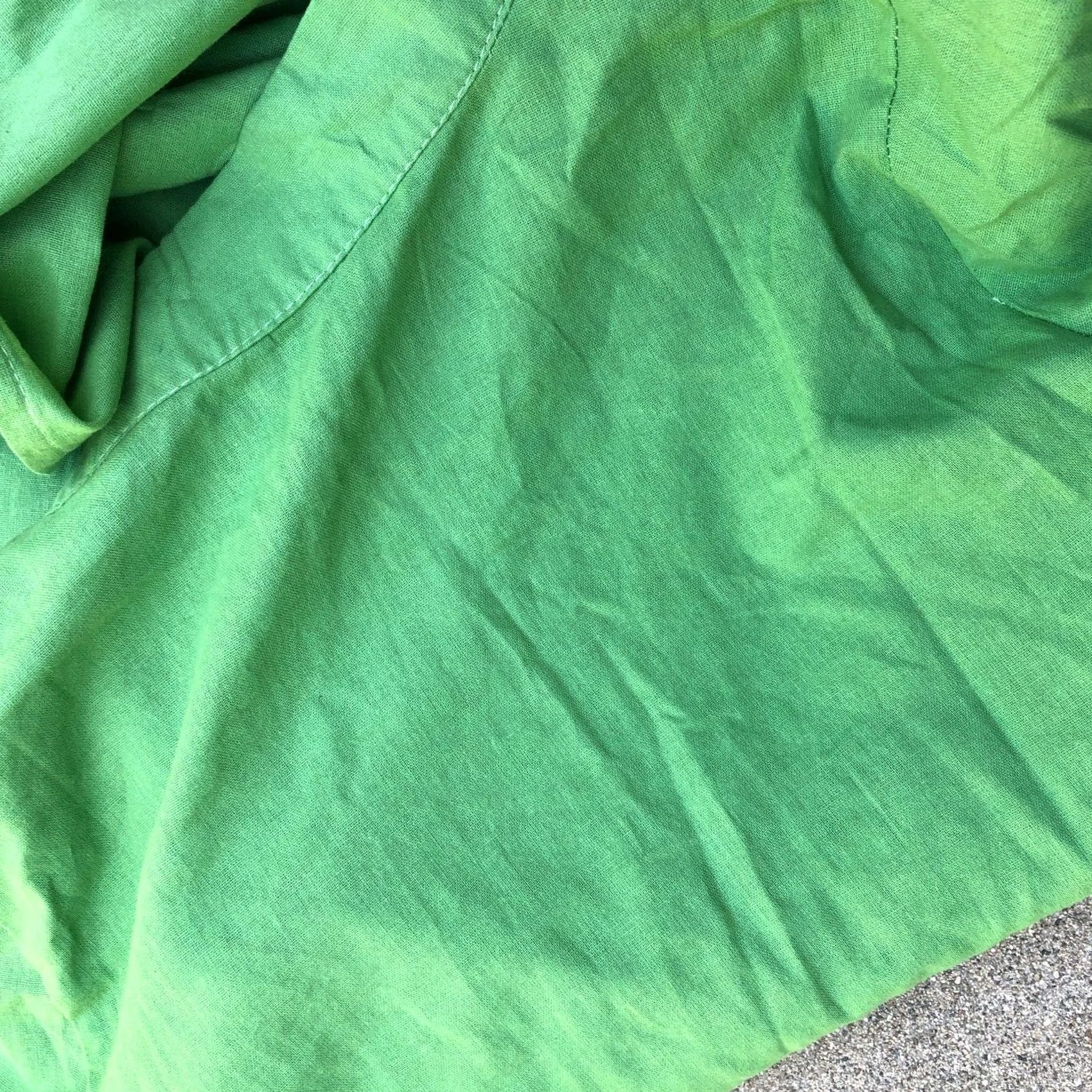 Vintage VINTAGE MISSLOOK Tunic Maxi Shirt Dress SMALL Women's Green Long Sleeve Full Length Size S / US 4 / IT 40 - 5 Thumbnail