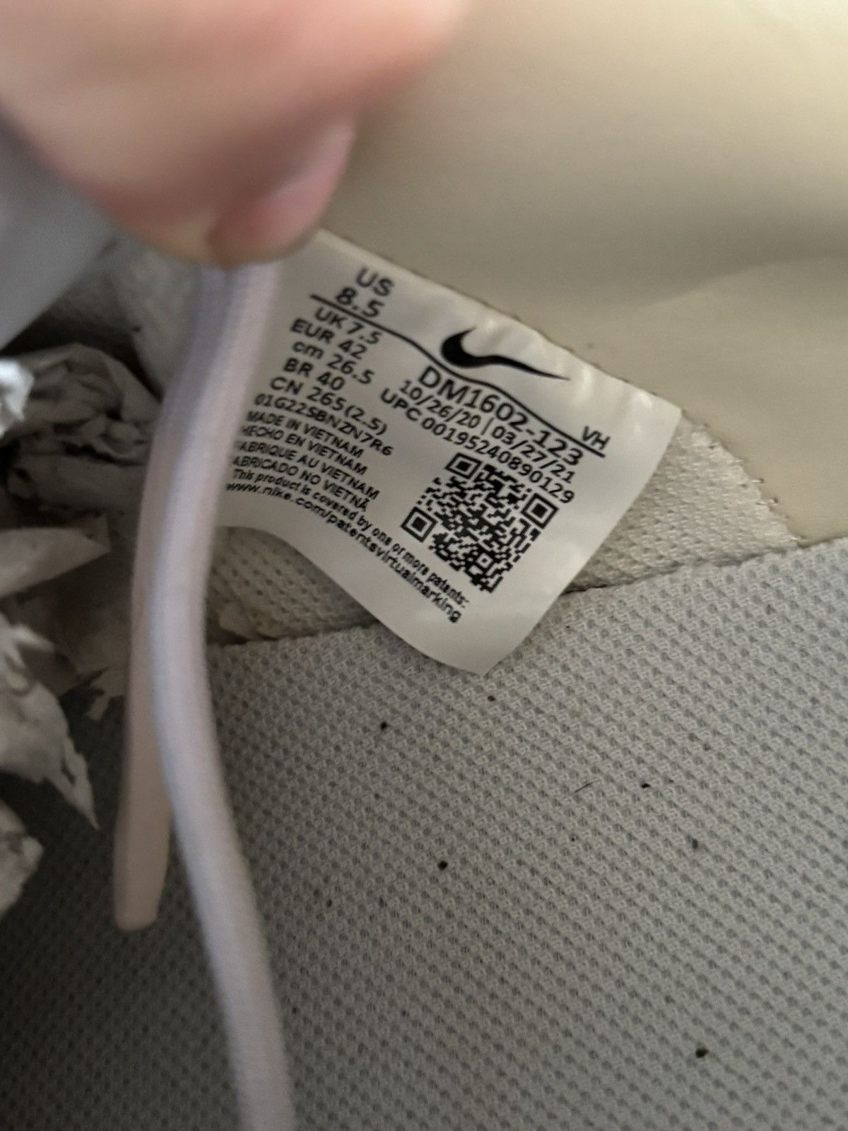 Off-White Off White Dunks NIKE Lot 49 Size US 8.5 / EU 41-42 - 7 Thumbnail