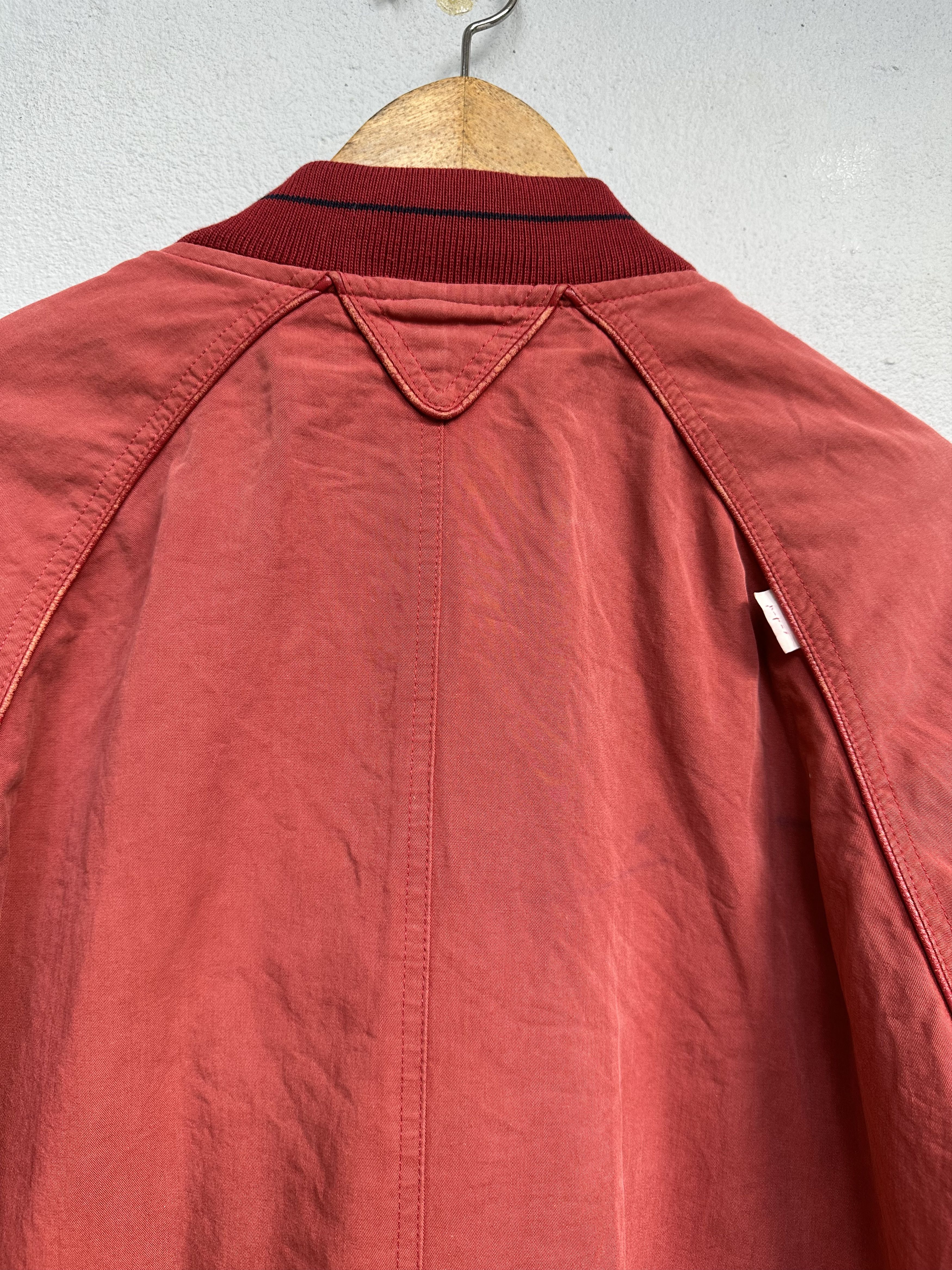 Mademoiselle Non Non Vintage 90s Papas Sports Logo Distressed Bomber Jacket Size US M / EU 48-50 / 2 - 11 Thumbnail