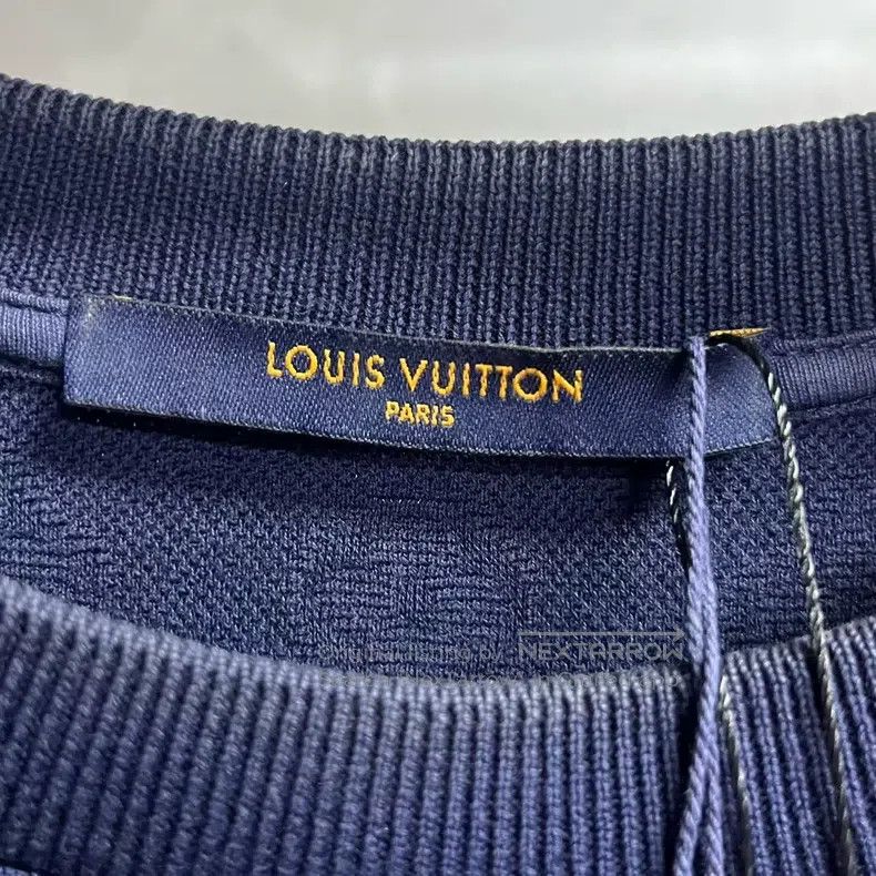 Louis Vuitton Louis Vuitton Navy Solid 3D Pocket Short Sleeve T-Shirt Size US XS / EU 42 / 0 - 2 Thumbnail
