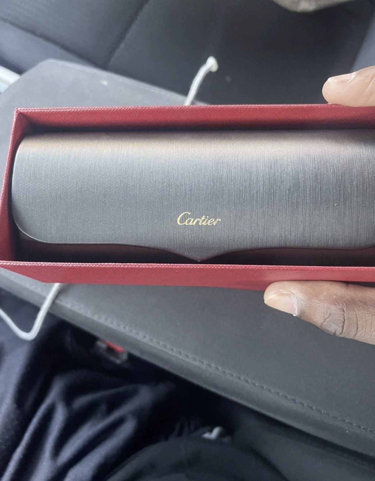 Cartier Authenticated Cartier CT0008RS Rimless Blue Tint Glasses Size ONE SIZE - 2 Thumbnail