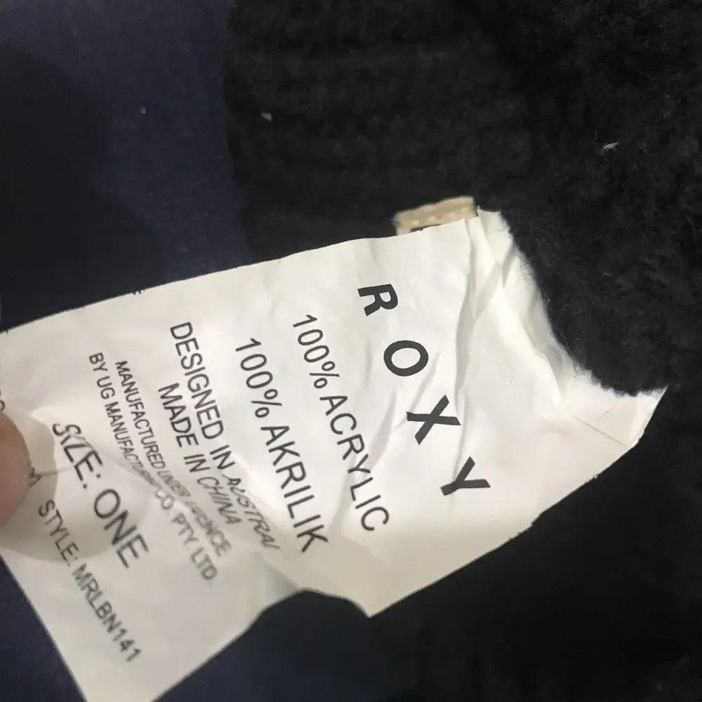 Vintage Roxy Plain Beanie Hat Size ONE SIZE - 6 Thumbnail