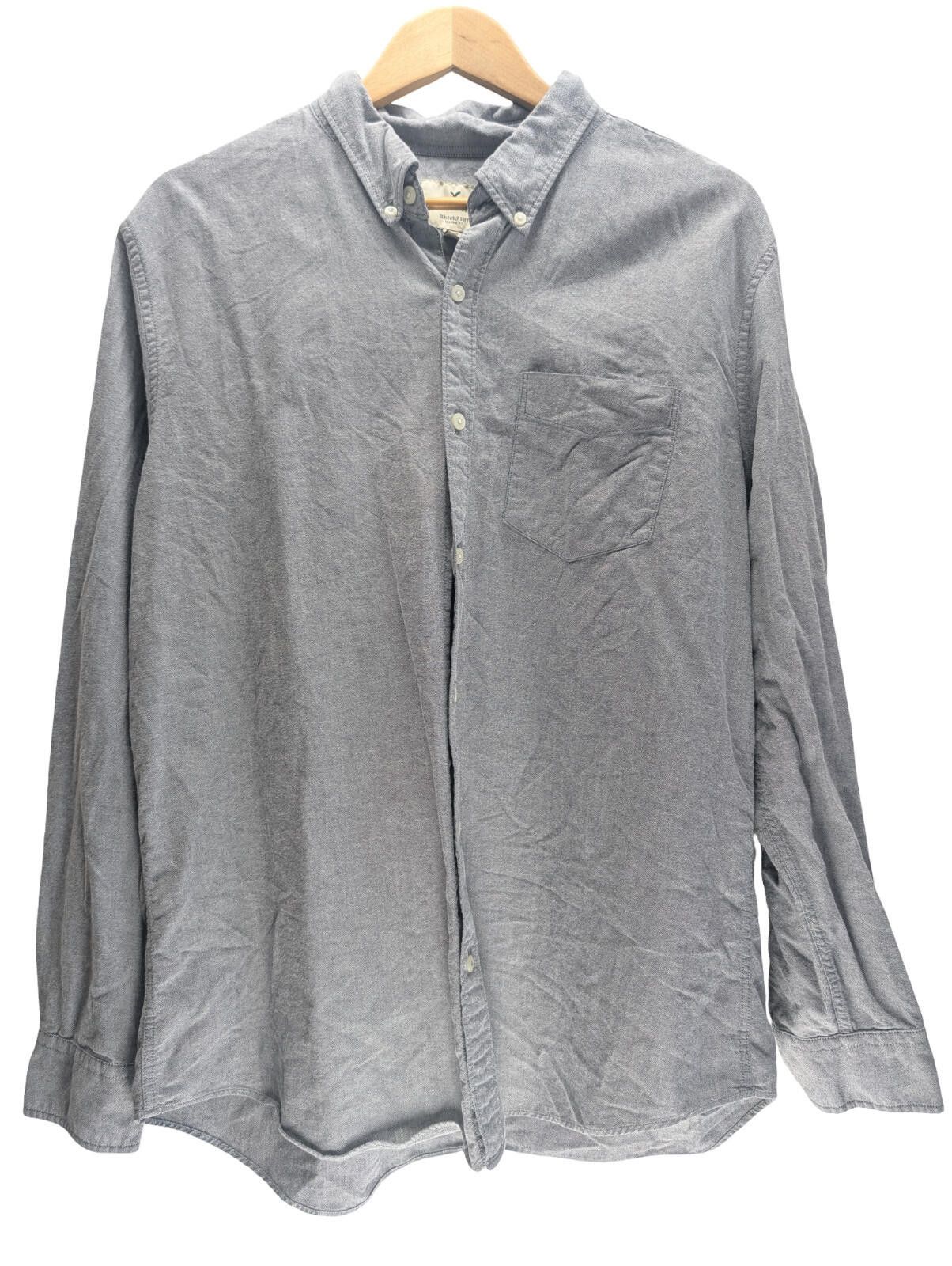 American Eagle Outfitters American Eagle Button Down Shirt XL Soft Classic Fit Grey Size US XL / EU 56 / 4 - 1 Thumbnail
