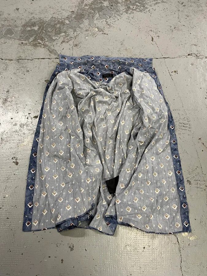 Prada 2000s Prada Abstract Cloud Blue Shirt Size US M / EU 48-50 / 2 - 8 Thumbnail