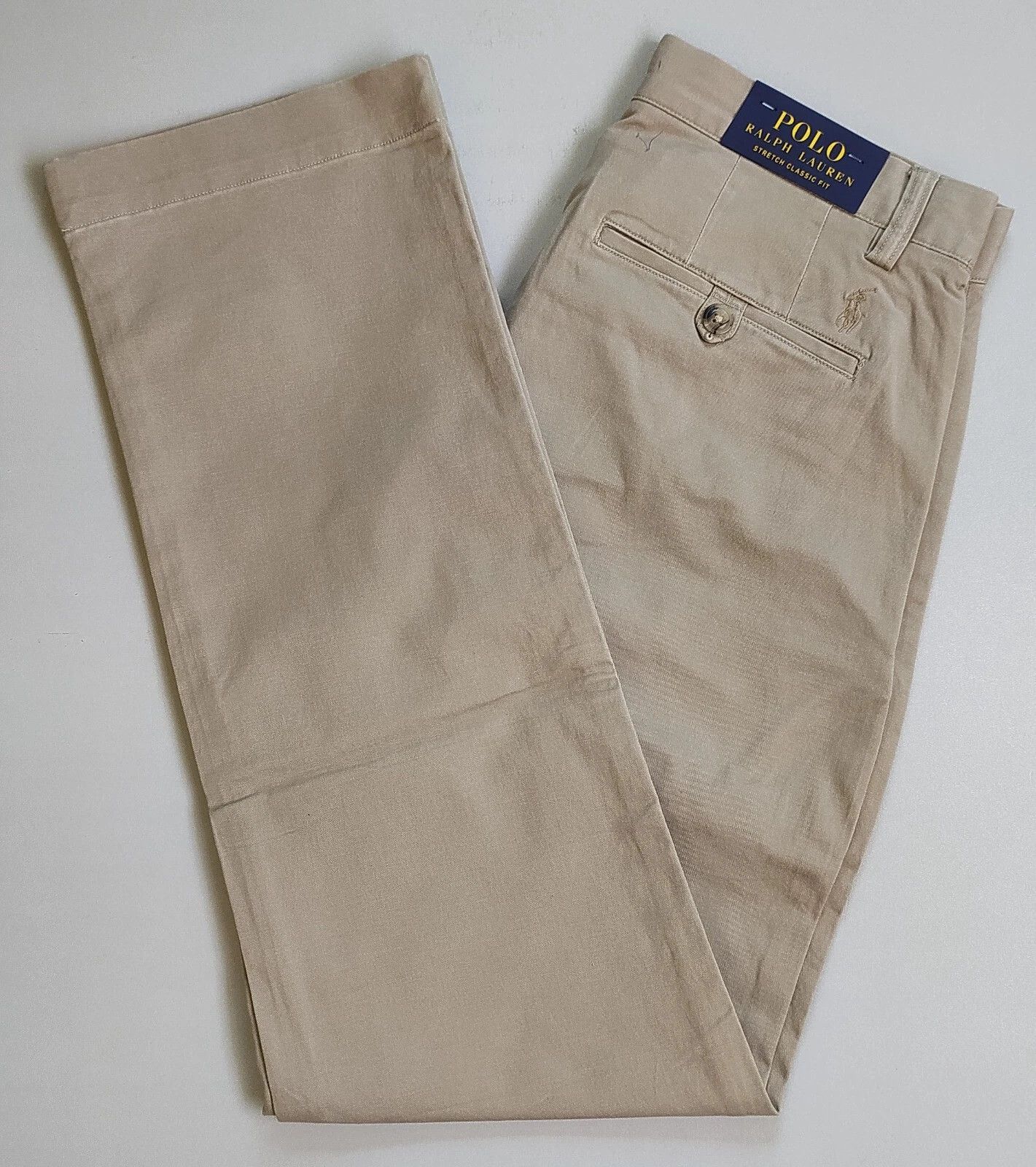 Polo Ralph Lauren Polo Ralph Lauren Stretch Classic Fit Chino Pant T 0130 Size US 30 / EU 46 - 12 Thumbnail