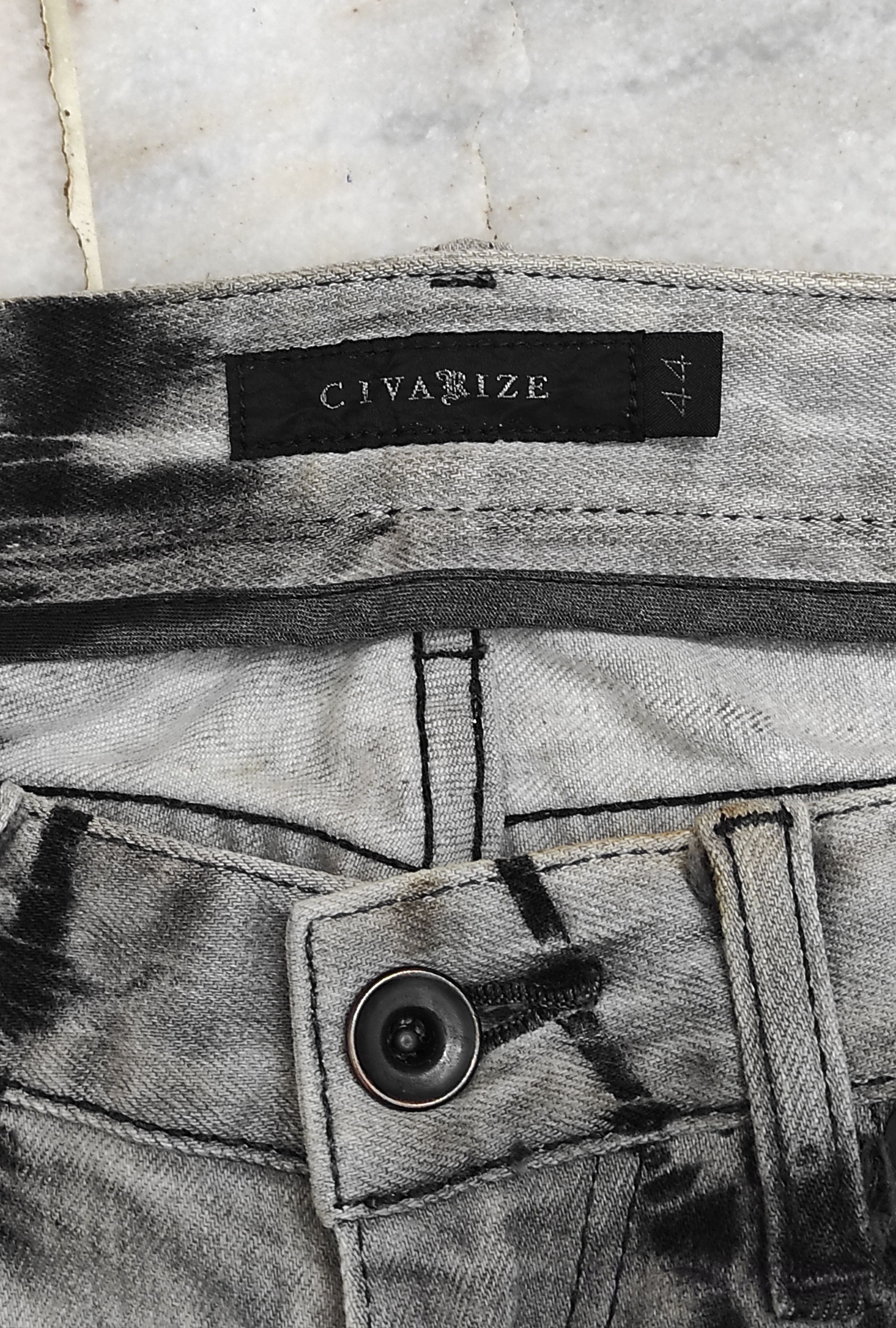 CIVARIZE Archive CIVARIZE X-Ray Japan Rock Star Jeans Size US 31 - 3 Thumbnail