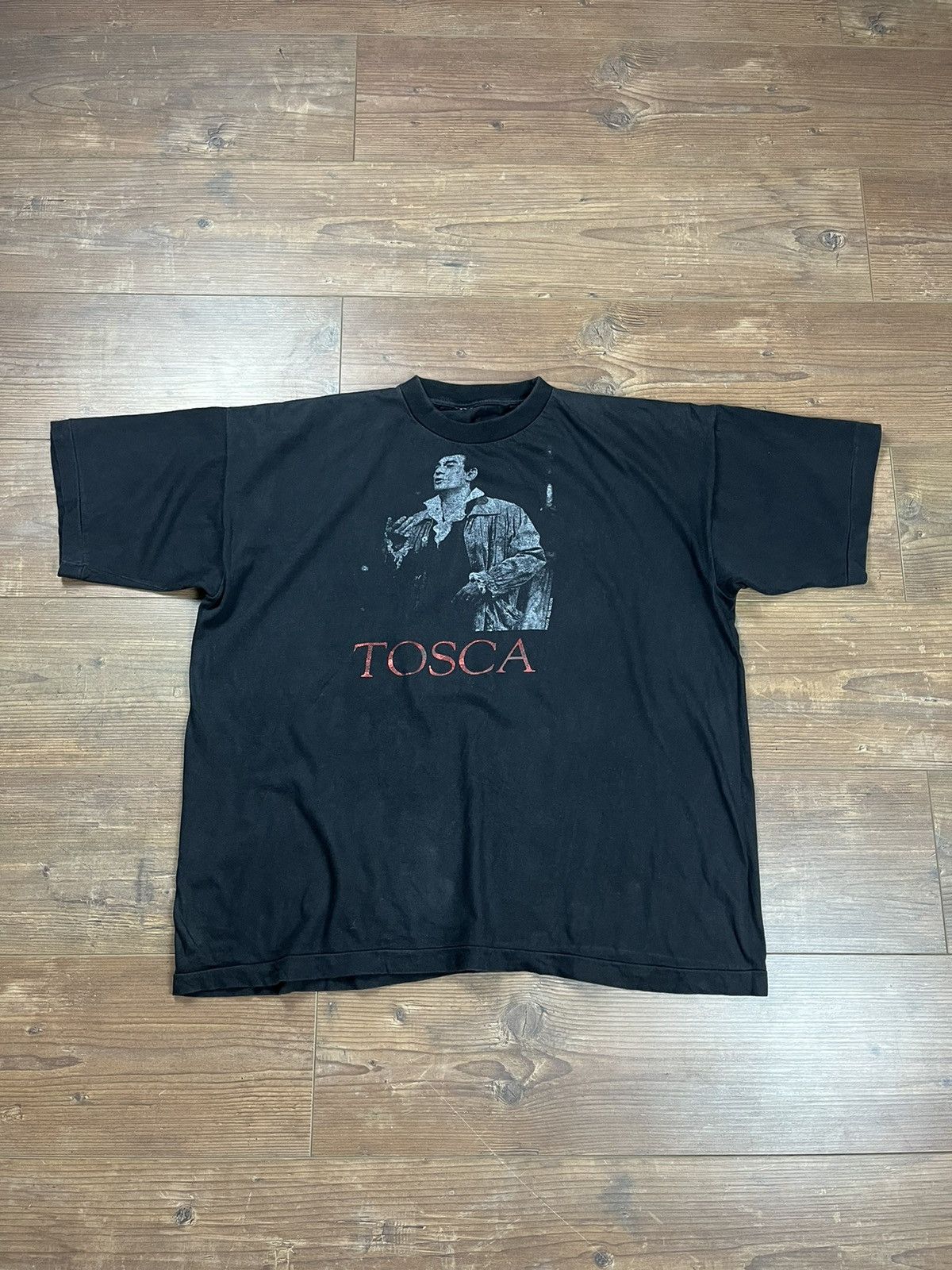 image of Vintage 90's Tosca The Royal Opera Kenwood 1991 in Black, Men's (Size XL)