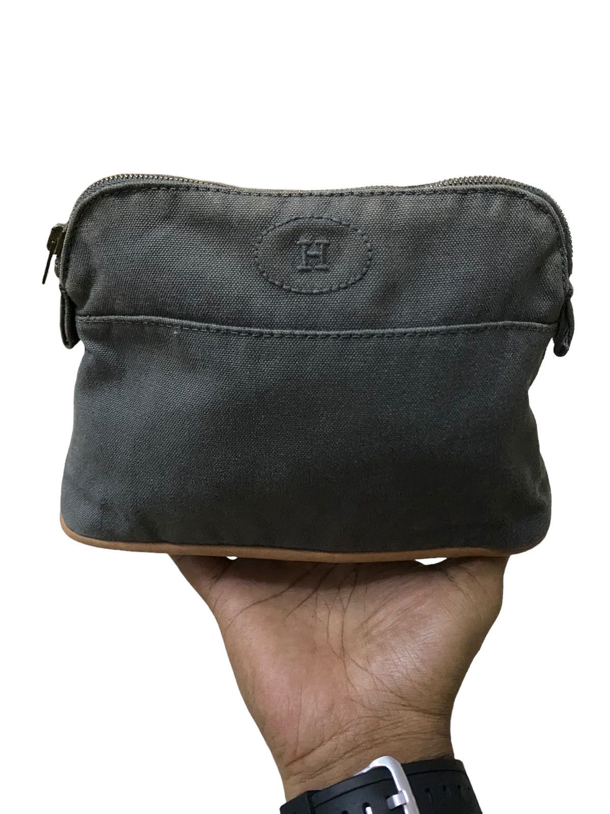 Vintage Hermes Bolide Mini Clutch Bag - Main Image