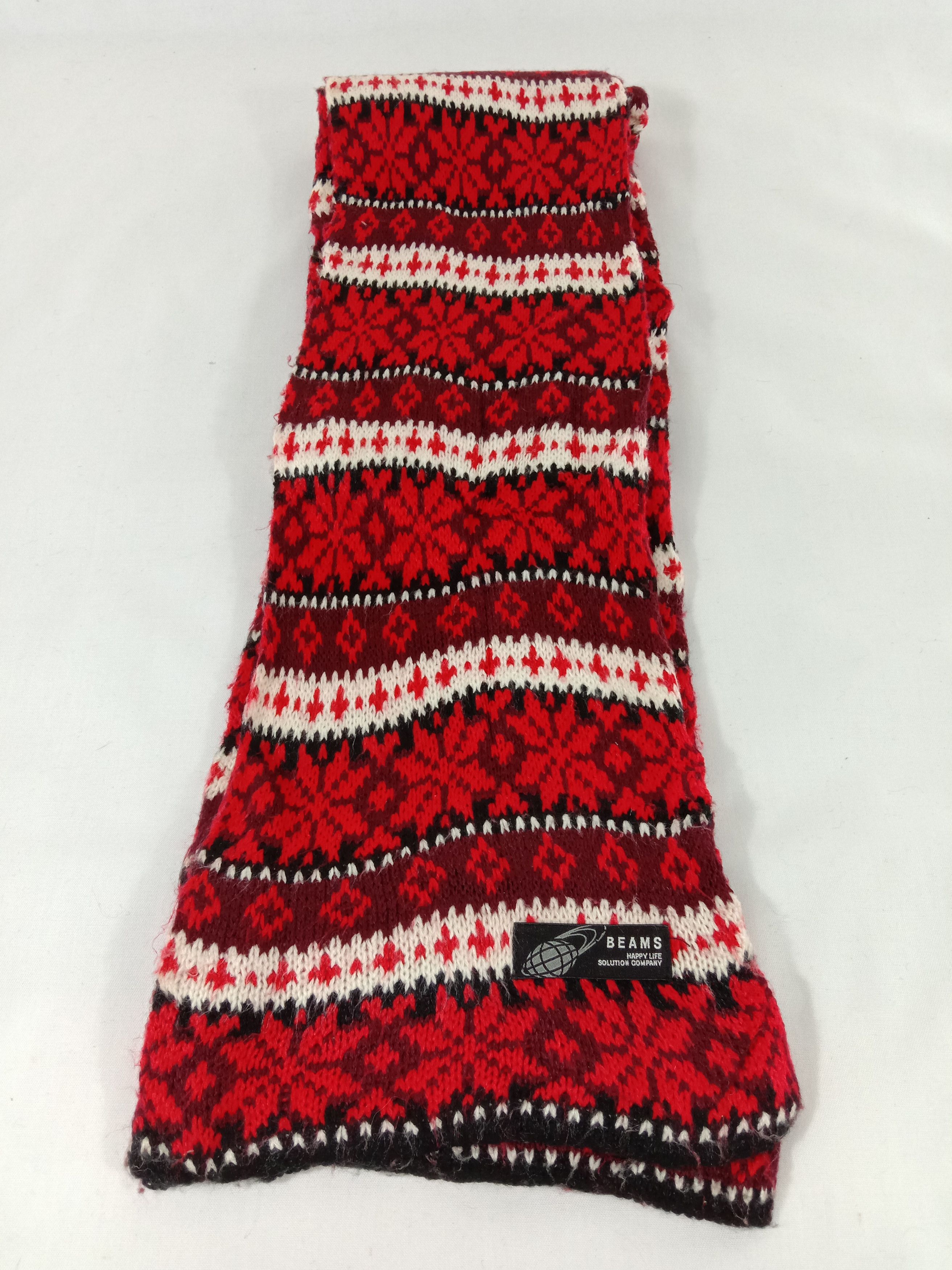 Beams Plus Beams Knit Scarf / Muffler / Wool Size ONE SIZE - 3 Thumbnail