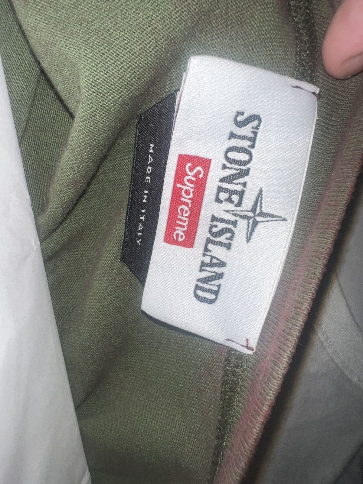 Stone Island Stole island x Supreme shirt Size US L / EU 52-54 / 3 - 5 Thumbnail