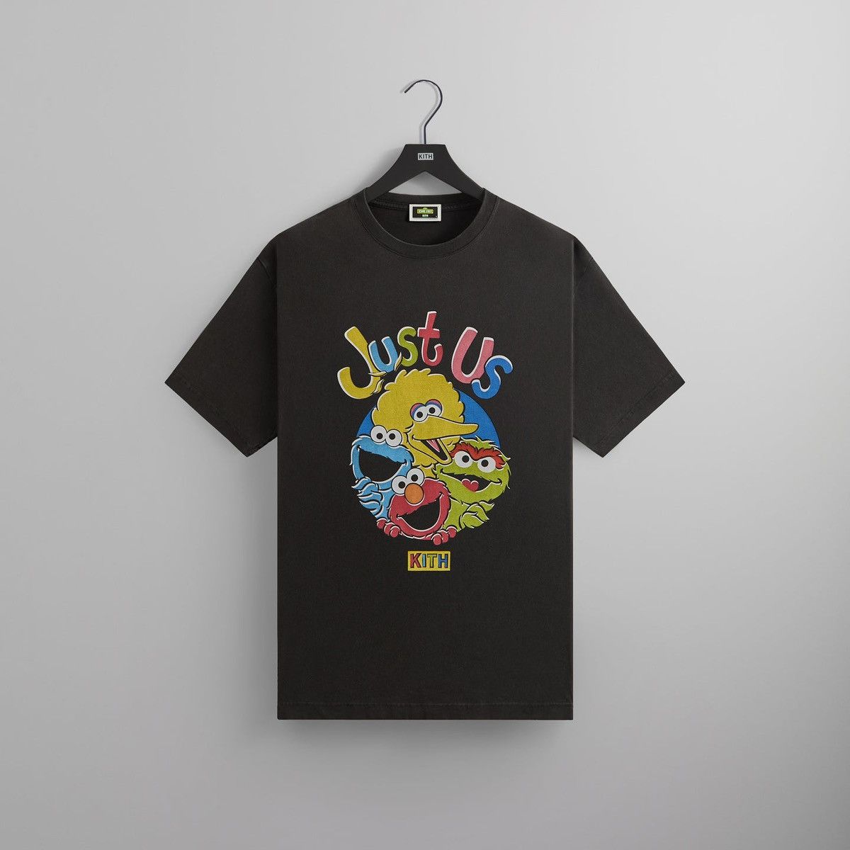Kith Kith for Sesame Street Just Us Vintage Tee in Black Size 