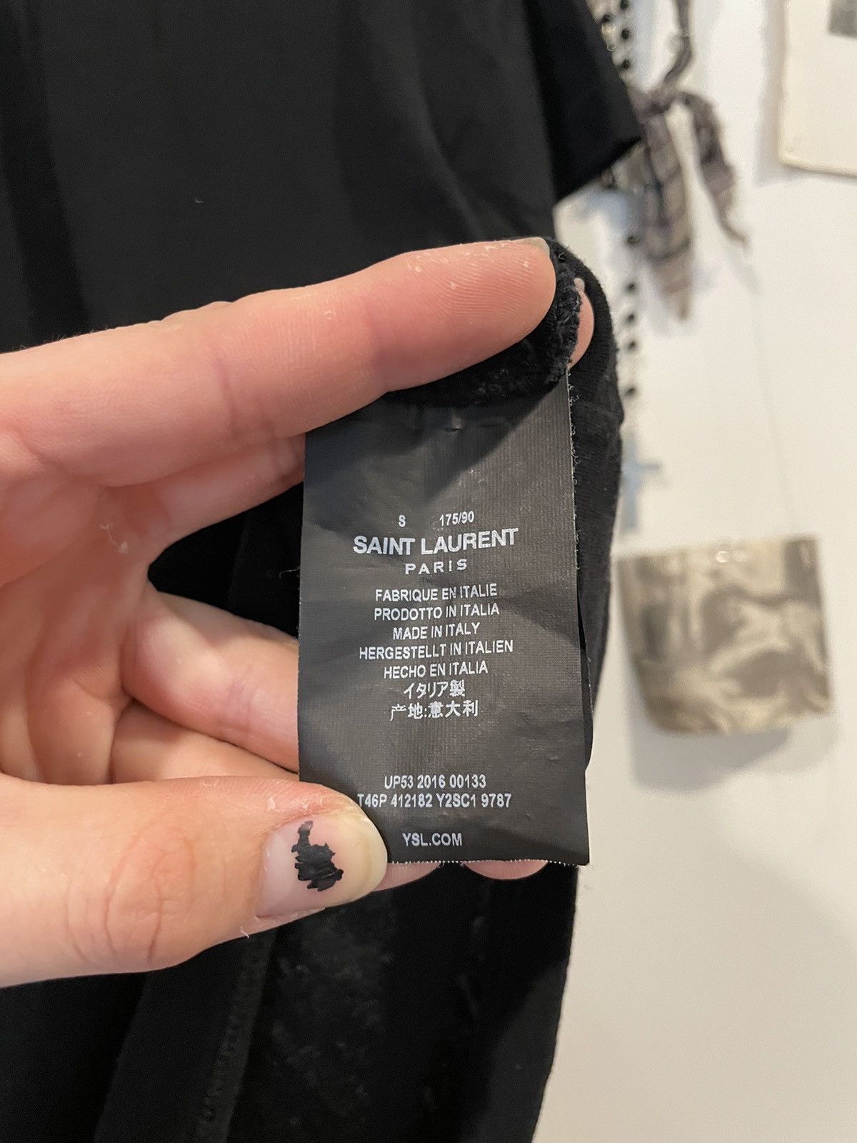 Hedi Slimane × Saint Laurent Paris 2016 Saint Laurent Star Print