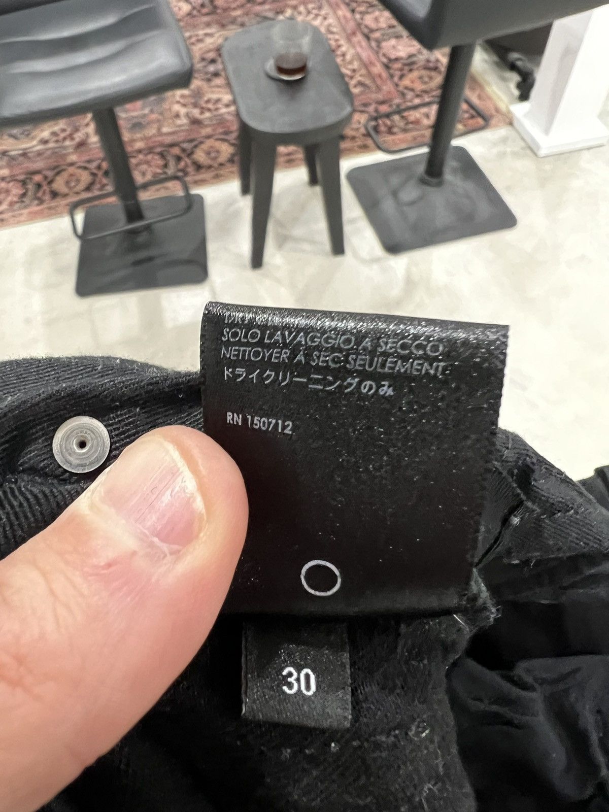 Amiri Amiri Black Thrasher Stacked Jeans Original 1st Release Size US 30 / EU 46 - 14 Thumbnail