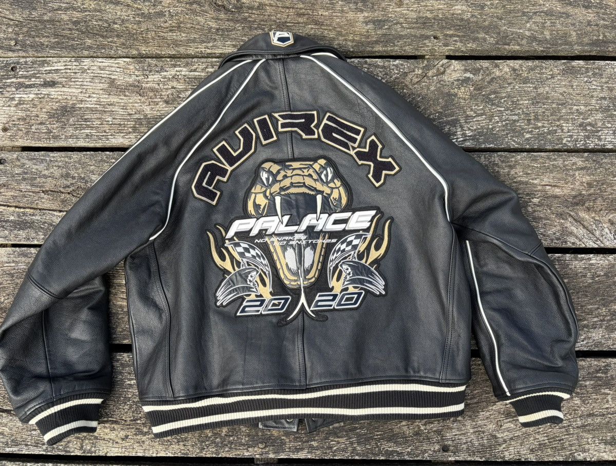 Avirex × Palace Palace x Avirex Cobra leather jacket Size US XL / EU 56 / 4 - 2 Thumbnail