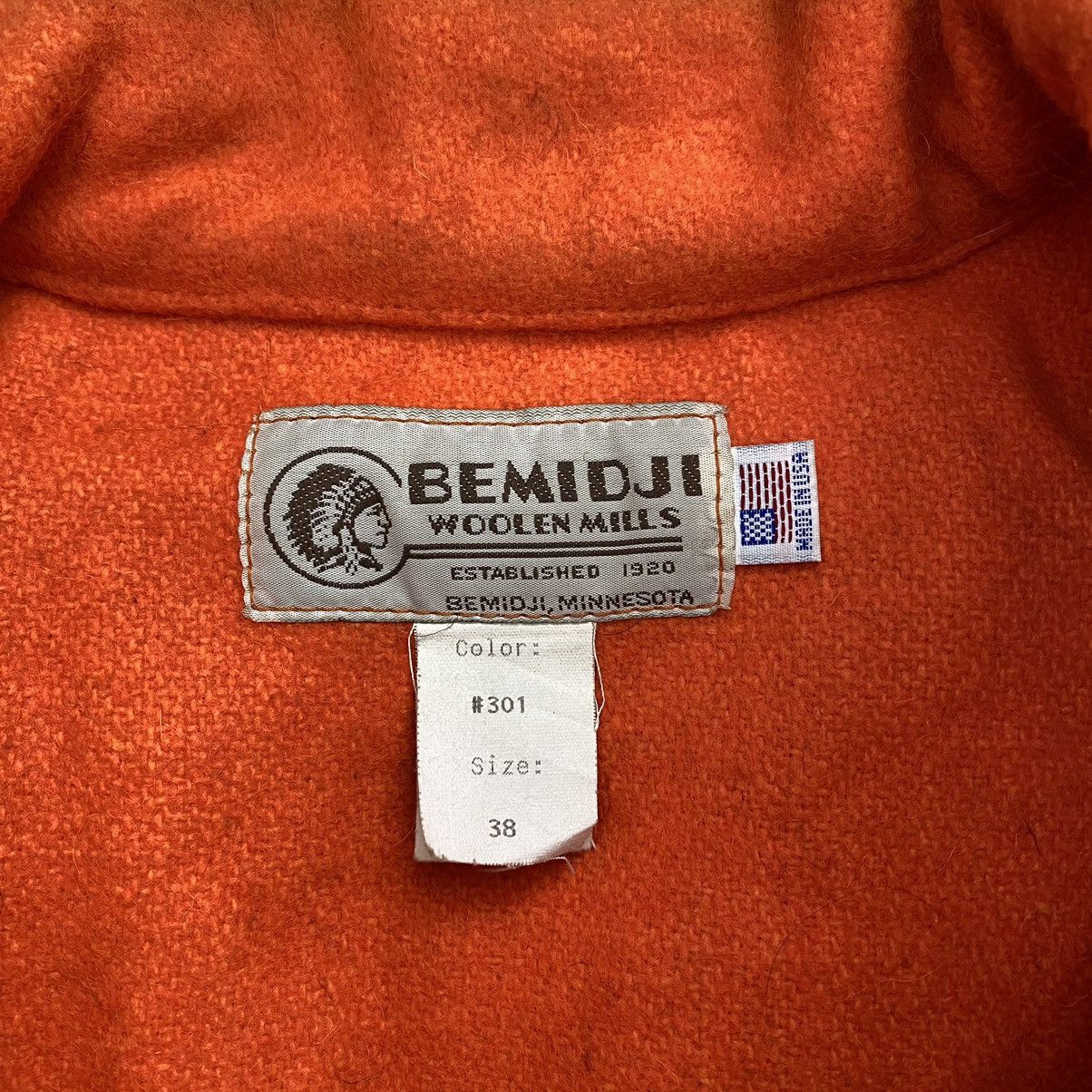 Vintage Vintage 80s BEMIDJI WOOLEN MILLS Usa Brand Multi Pocket Size US L / EU 52-54 / 3 - 3 Thumbnail