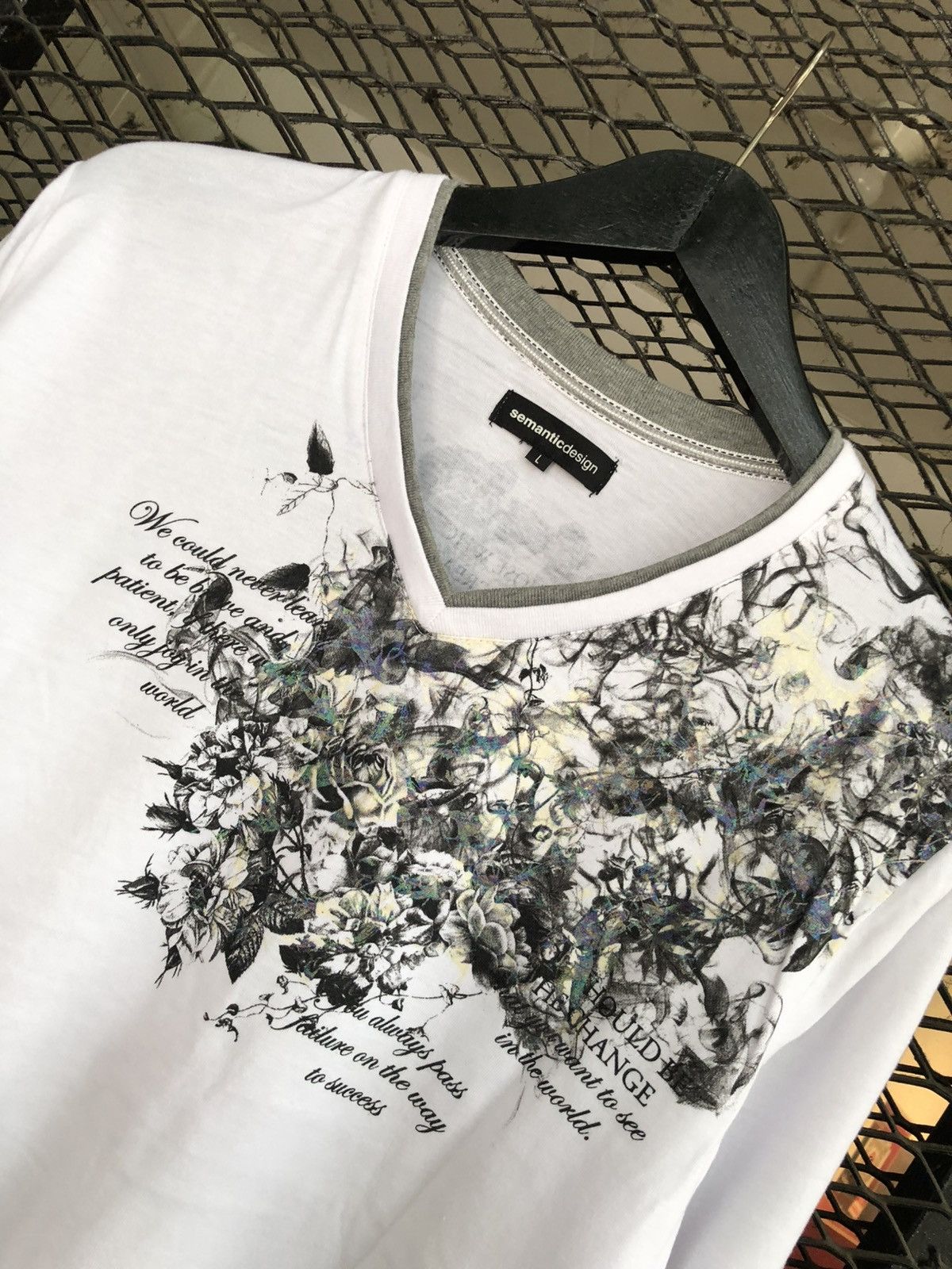 If Six Was Nine SEMANTIC DESIGN LONG SLEEVE Size US L / EU 52-54 / 3 - 2 Thumbnail