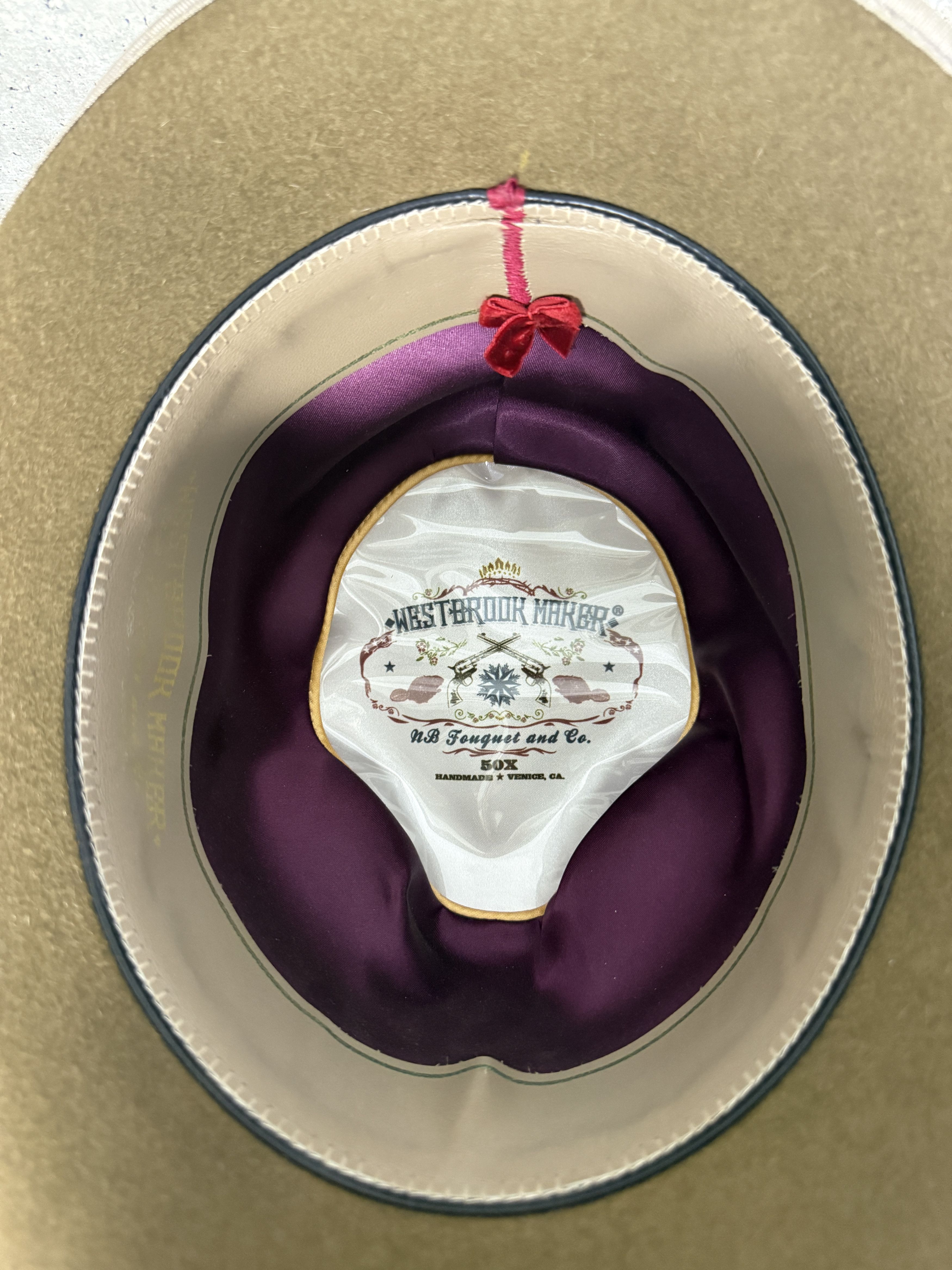 Nick Fouquet Westbrook Maker Nick Fouquet Felt Fedora Size ONE SIZE - 6 Thumbnail