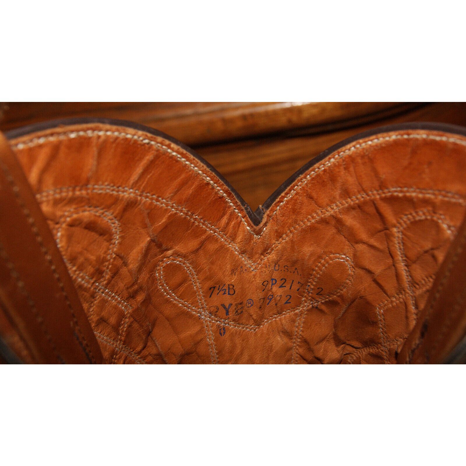 Frye FRYE Boots Womens 7.5 B VTG 1970s Cowgirl 7972 USA Campus Size US 7.5 / IT 37.5 - 17 Thumbnail