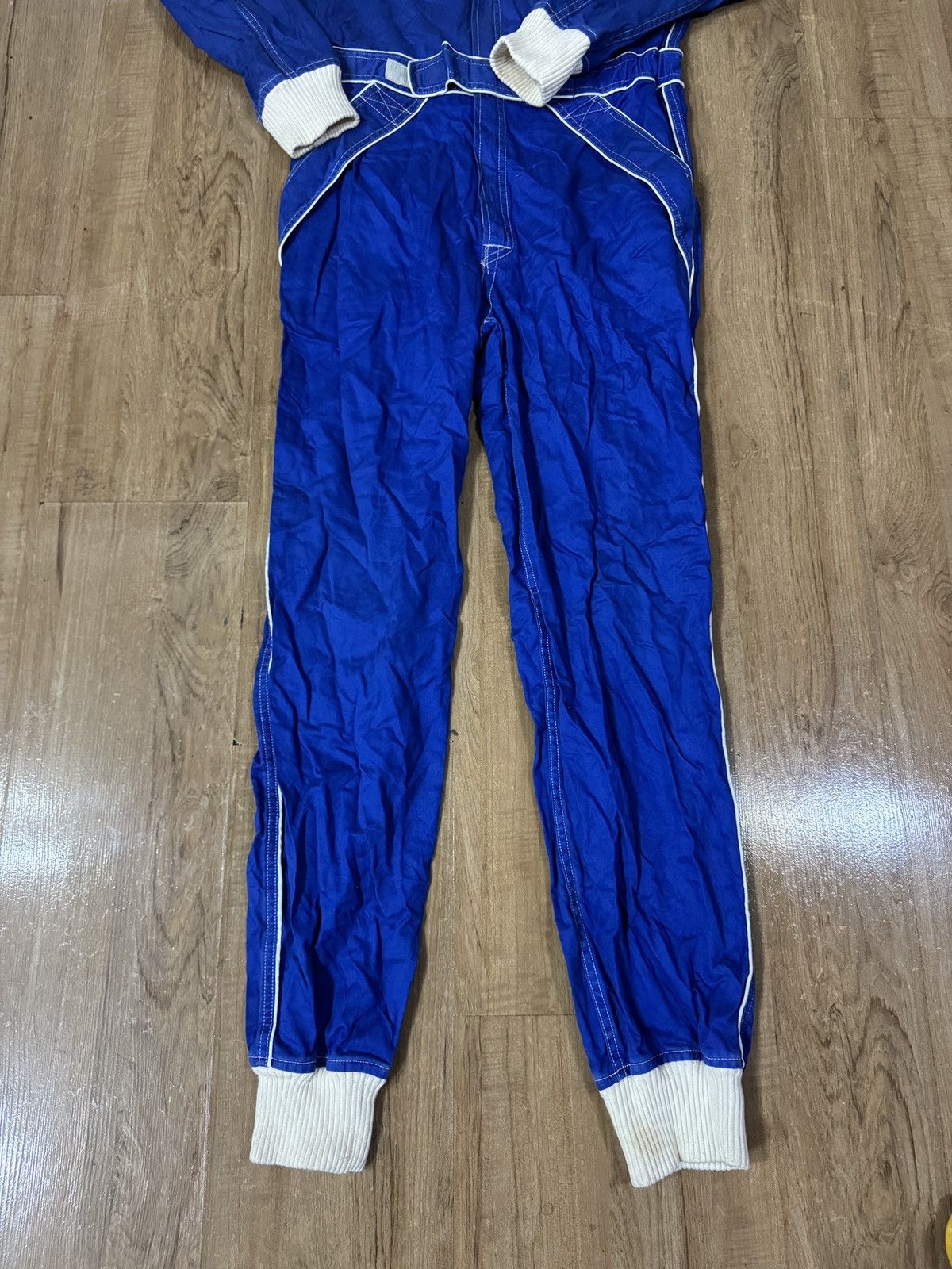 Japanese Brand Vintage The Man Spirit Plain Racing Suit Size US 33 - 3 Thumbnail