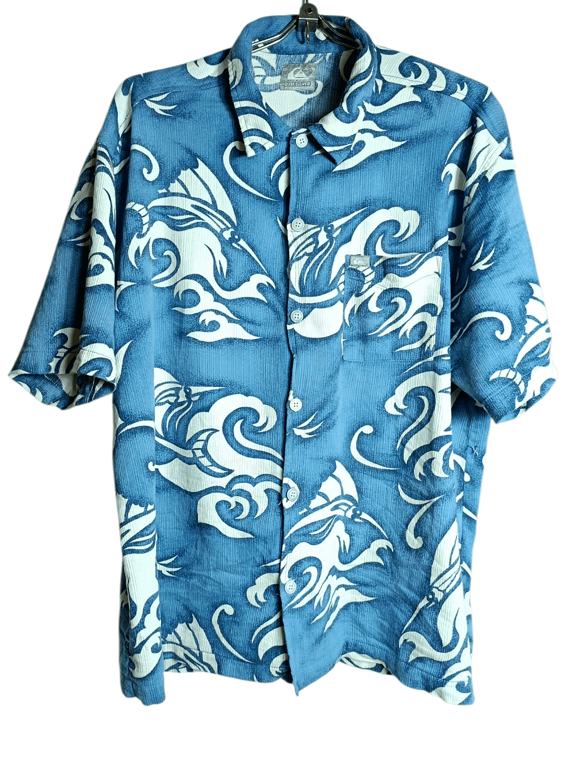Quiksilver Vintage Marlin Wave Shirt Size US XL / EU 56 / 4 - 1 Thumbnail