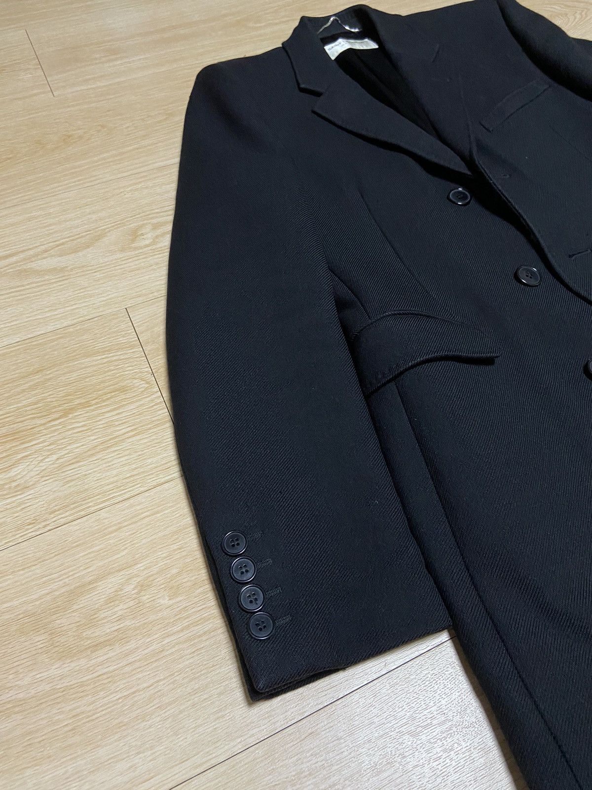 Hedi Slimane × Saint Laurent Paris 46 Saint Laurent fw15 ss16 chesterfield wool coat jacket Size US S / EU 44-46 / 1 - 4 Thumbnail
