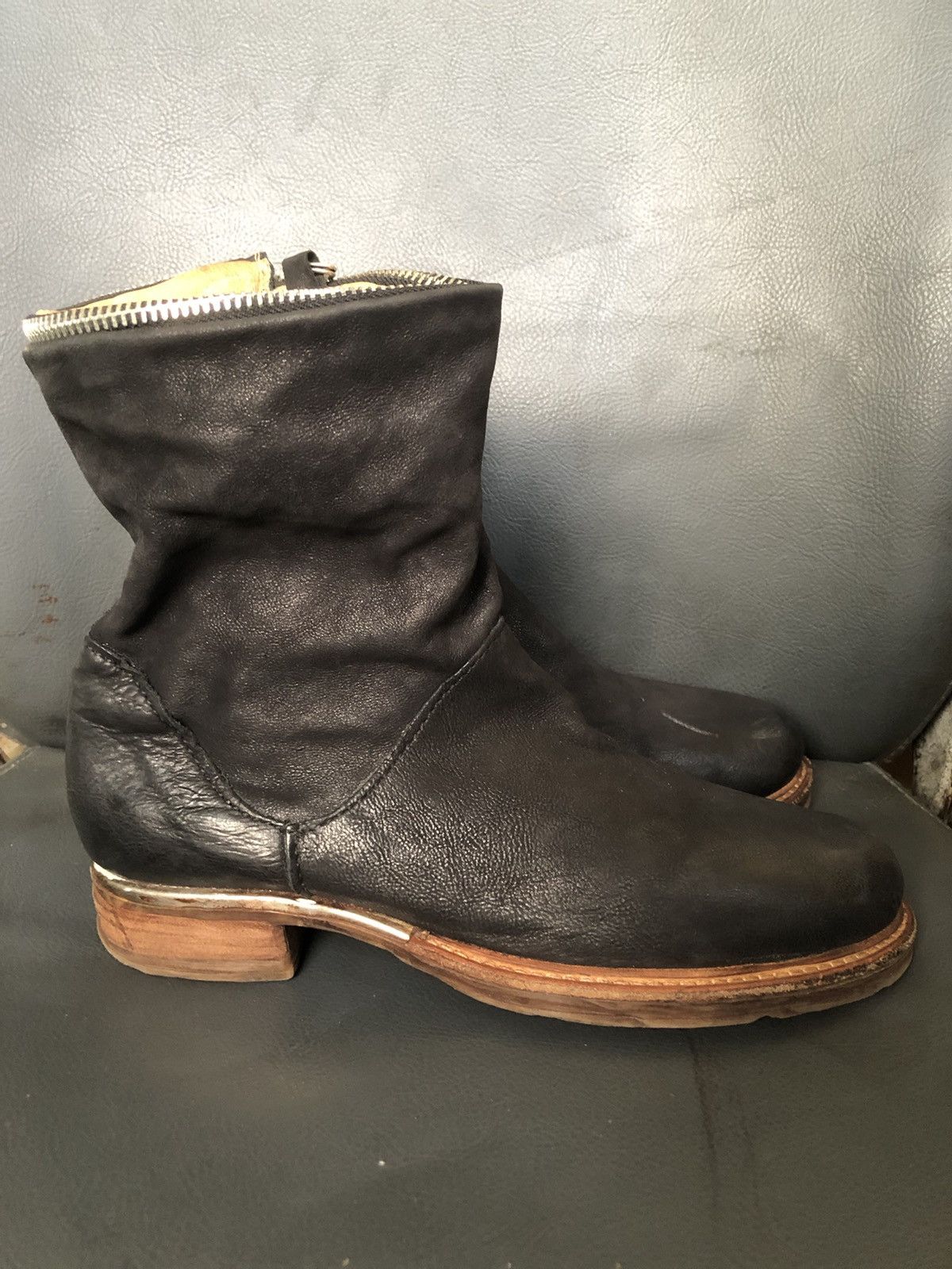A.S.98 A.S 98 Black Calfskin Leather Women’s Boots Size 37 Size US 6.5 / IT 36.5 - 5 Thumbnail
