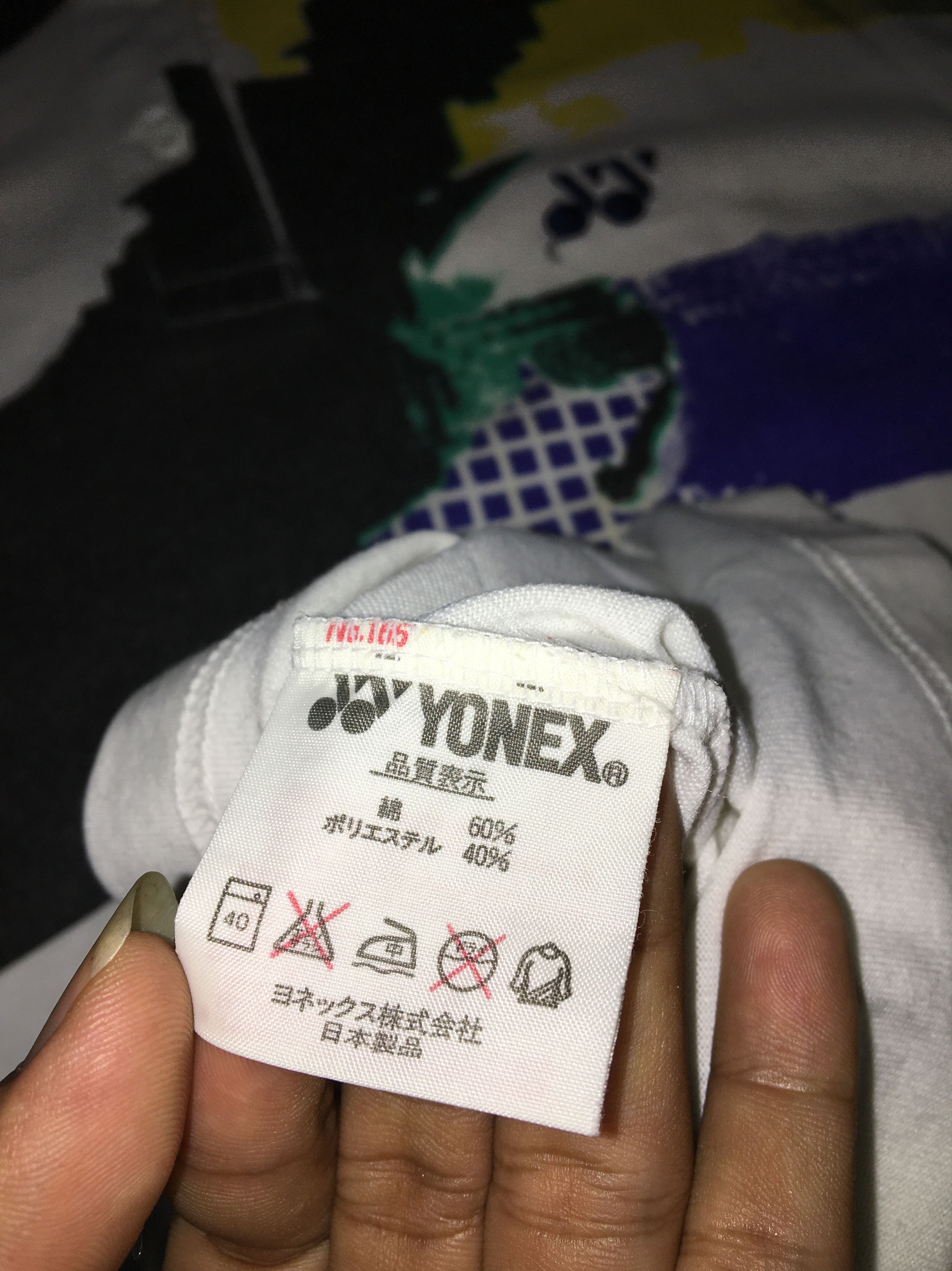 Vintage Vintage Polo Shirt Yonex Size US M / EU 48-50 / 2 - 6 Thumbnail
