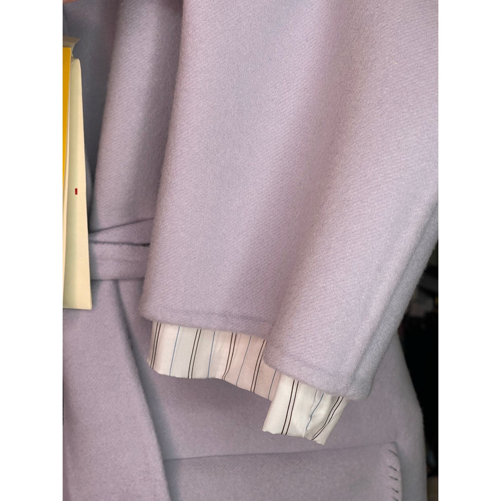 Marni Marni Lilac Wool Cashmere Belted Coat Size 38 NWT Size XS / US 0-2 / IT 36-38 - 12 Thumbnail
