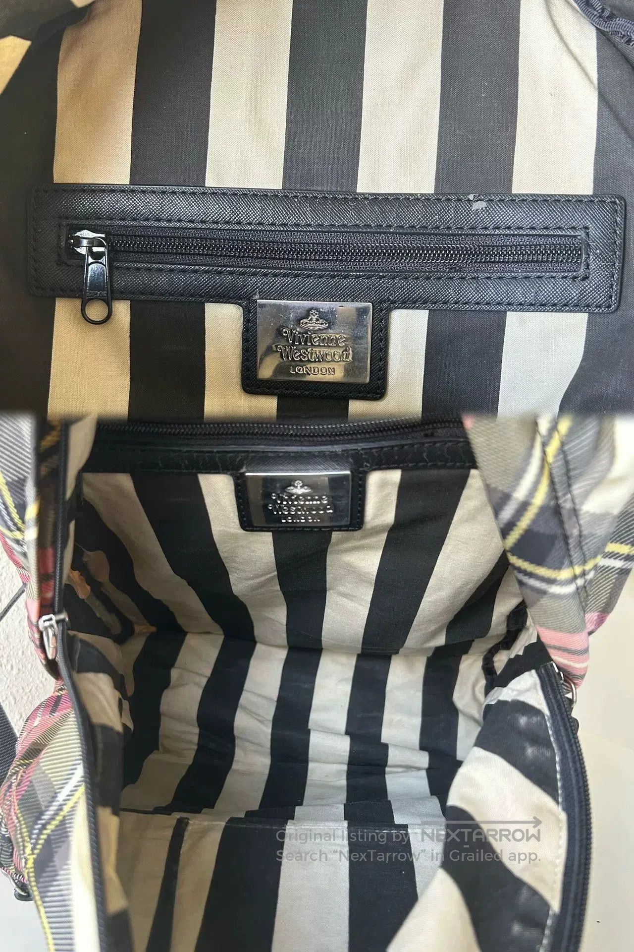 Vivienne Westwood Vivienne Westwood Plaid Vintage Backpack. Size ONE SIZE - 9 Thumbnail