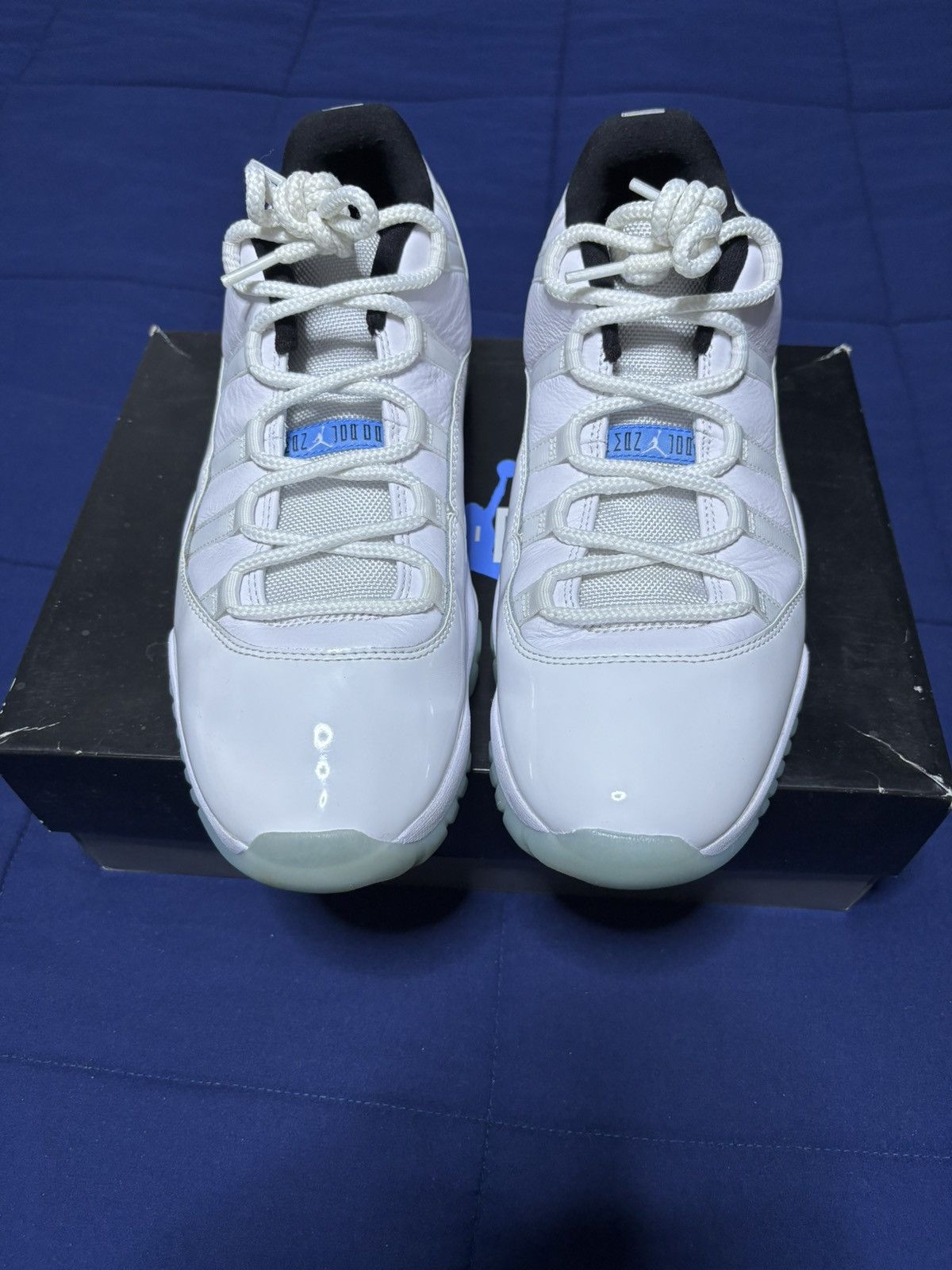 Jordan Brand Jordan 11 Retro Low Legend Blue 2021 Size 11.5 Size US 11.5 / EU 44-45 - 1 Thumbnail