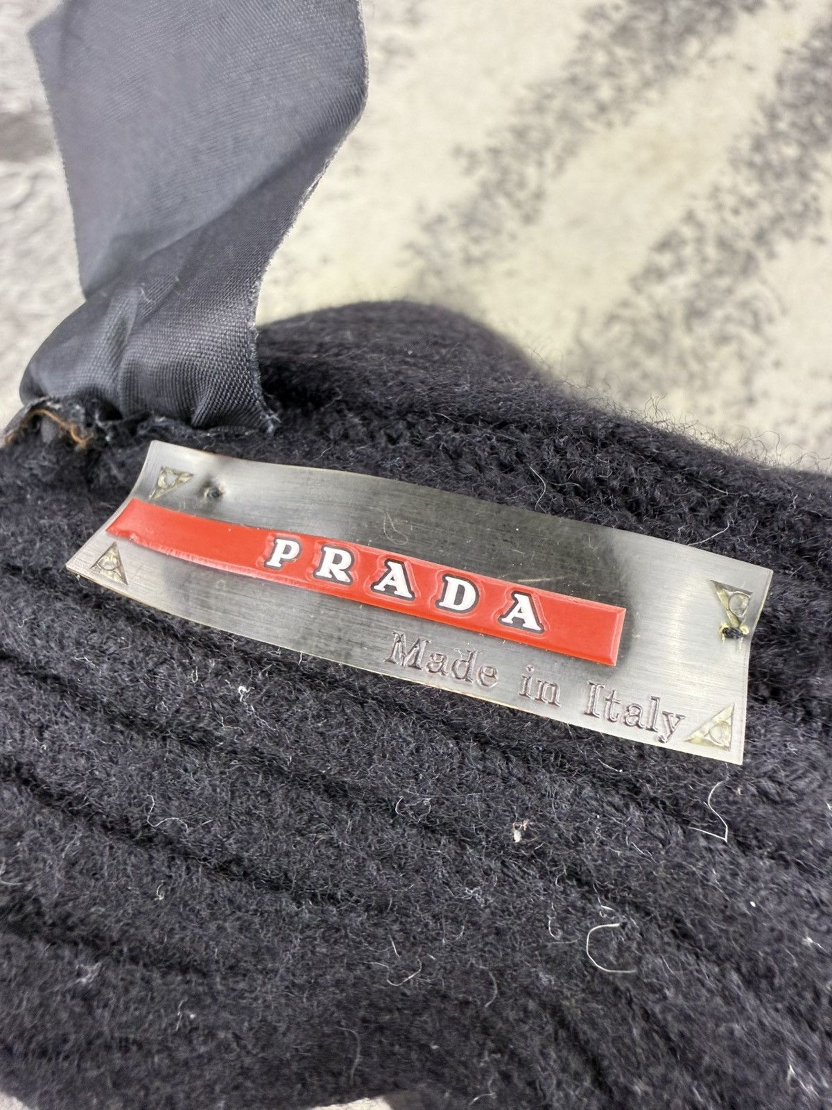 Prada Vintage PRADA Wool Beanie Hat like Kanye Size ONE SIZE - 6 Thumbnail