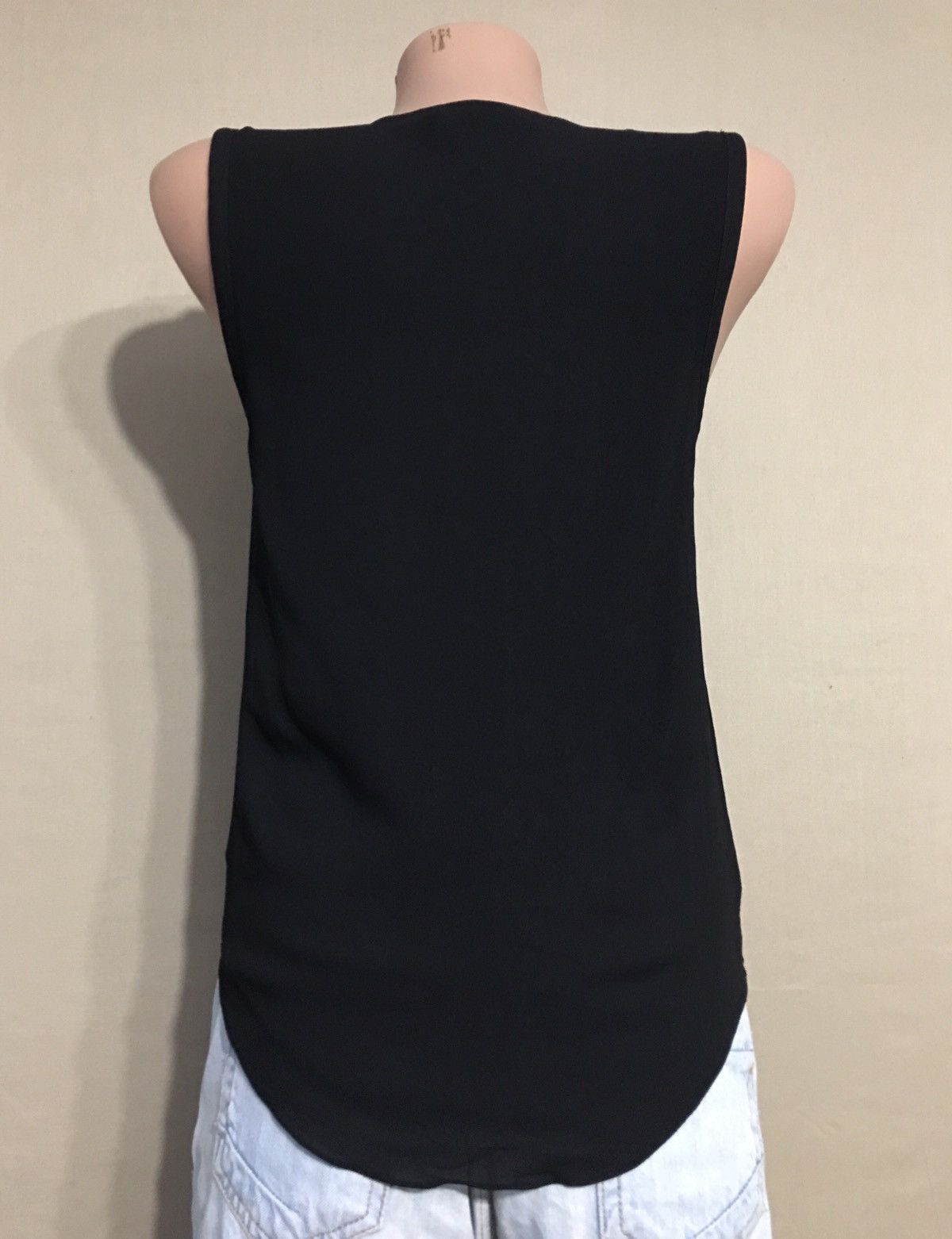Chloe CHLOE Black Sleeveless Pullover Tank Top Size EU 34 Size XS / US 0-2 / IT 36-38 - 5 Thumbnail