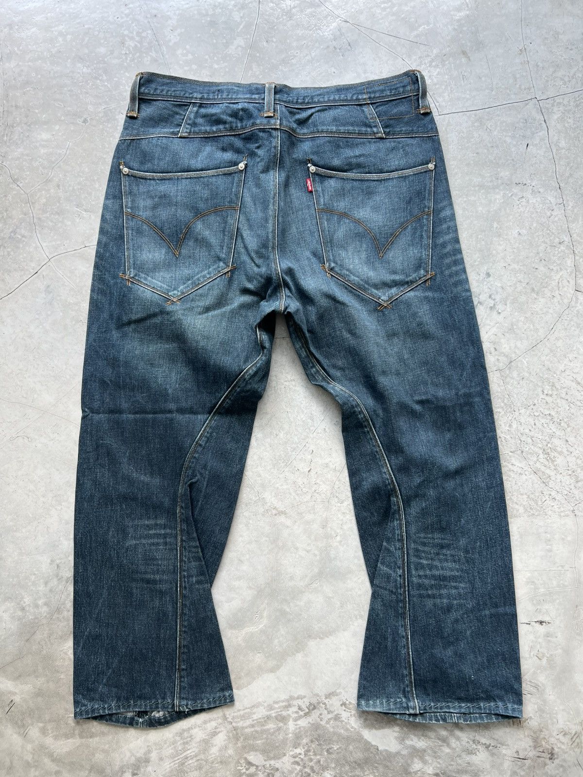 Levi's Levis Engineered Jeans Buckleback Tag W36 Actual 37x27 Size US 36 / EU 52 - 5 Thumbnail