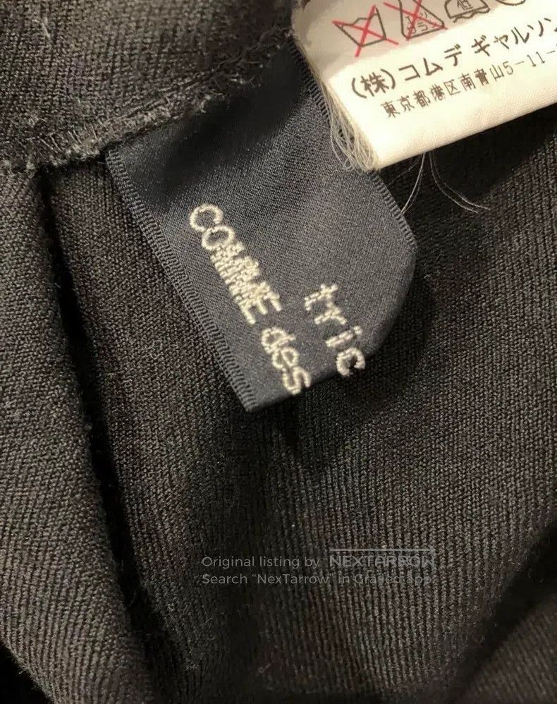 Comme des Garcons Comme Des Garcons size S Black pleated skirt Size 23" - 4 Thumbnail