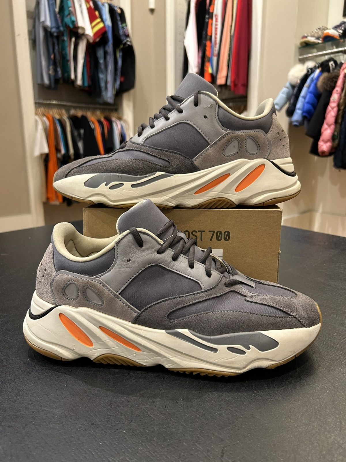 Sale Yeezy Adidas Yeezy Boost 700 Inertia Grey Adidas Adidas Yeezy Boost 700  V1 Grailed