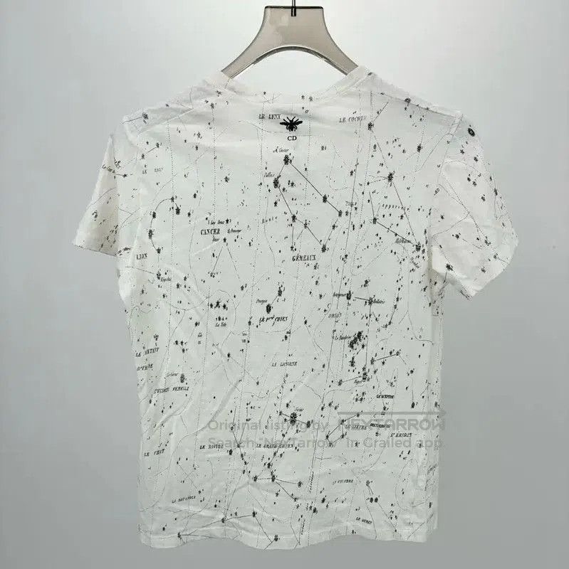 Dior Dior Women's White Graphic T. Size S / US 4 / IT 40 - 2 Thumbnail
