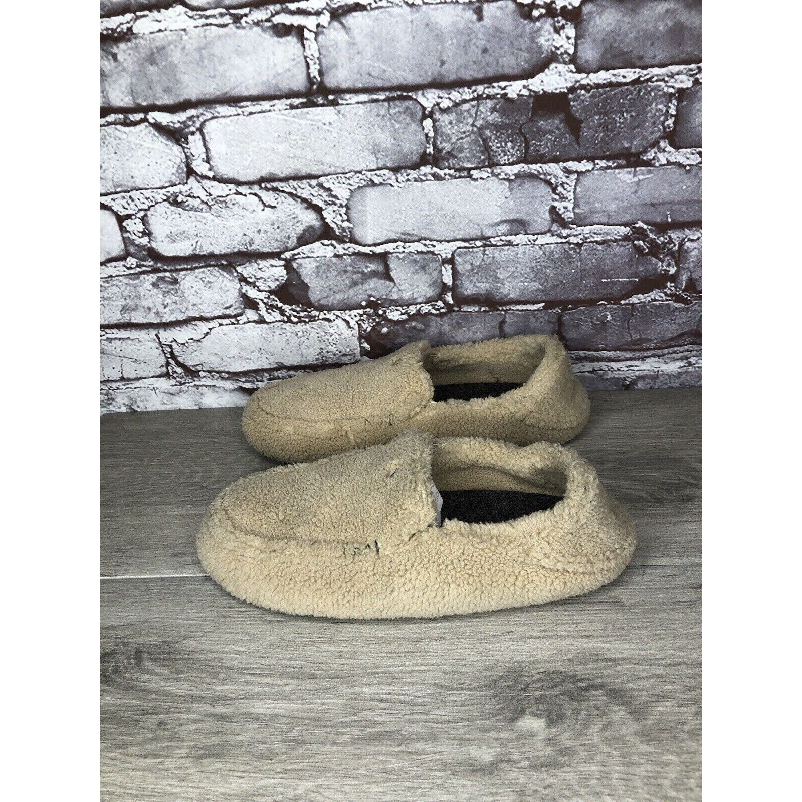 Olukai OLUKAI Nohea Heu Tan Sandbar Faux Fur Slippers Loafers Shoes Size US 8 / IT 38 - 20 Thumbnail