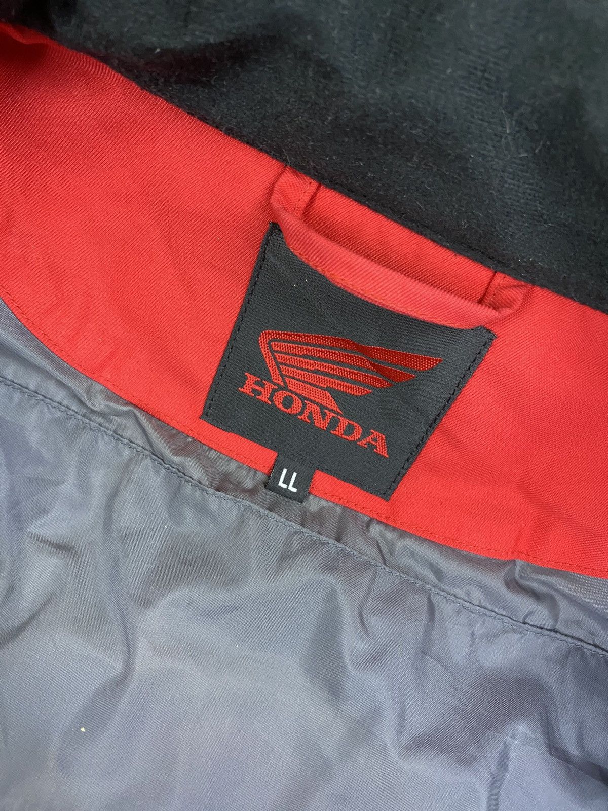 Honda Vintage Honda Red And Black Leater Motorcycle Riding Jacket Size US L / EU 52-54 / 3 - 10 Thumbnail